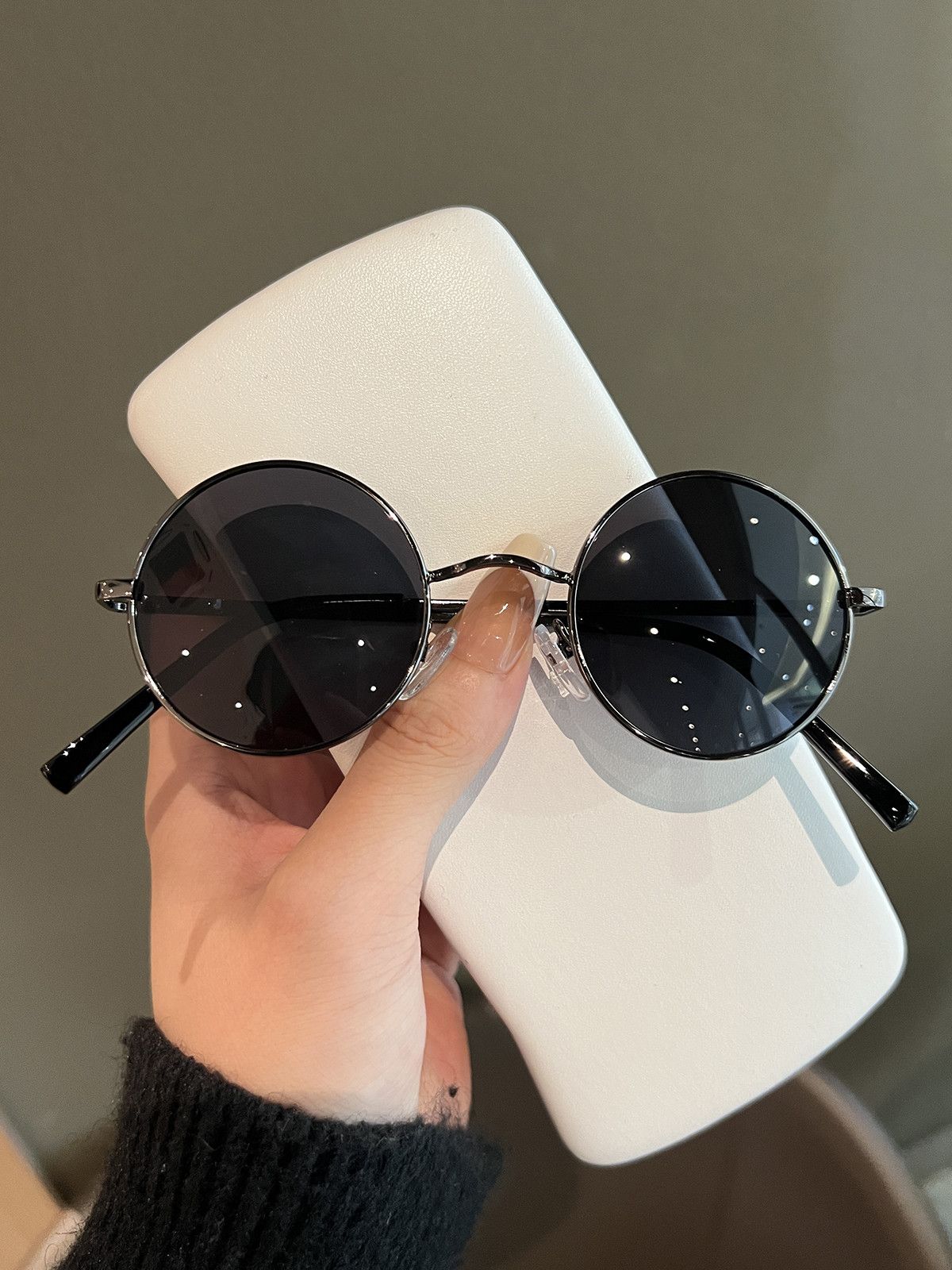 VIBE New Design Street ins style custom avant-garde sunglasses Size ONE SIZE - 3 Thumbnail