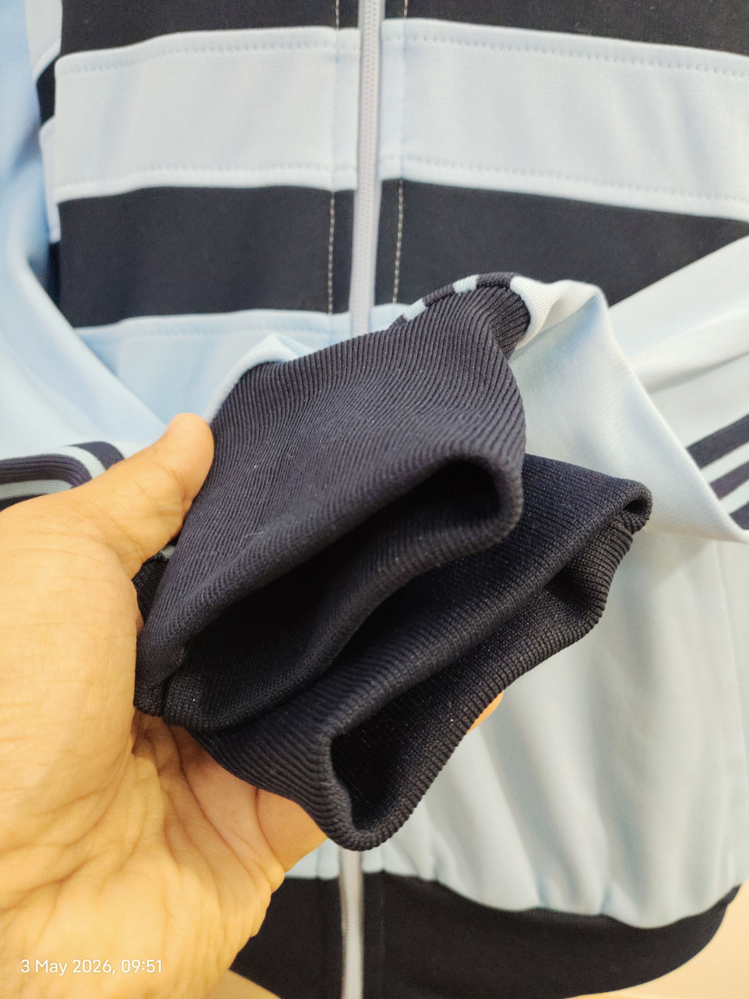 Adidas Rare 70s Adidas Ventex Tracktop - Italian Football Blokecore Size US L / EU 52-54 / 3 - 7 Thumbnail