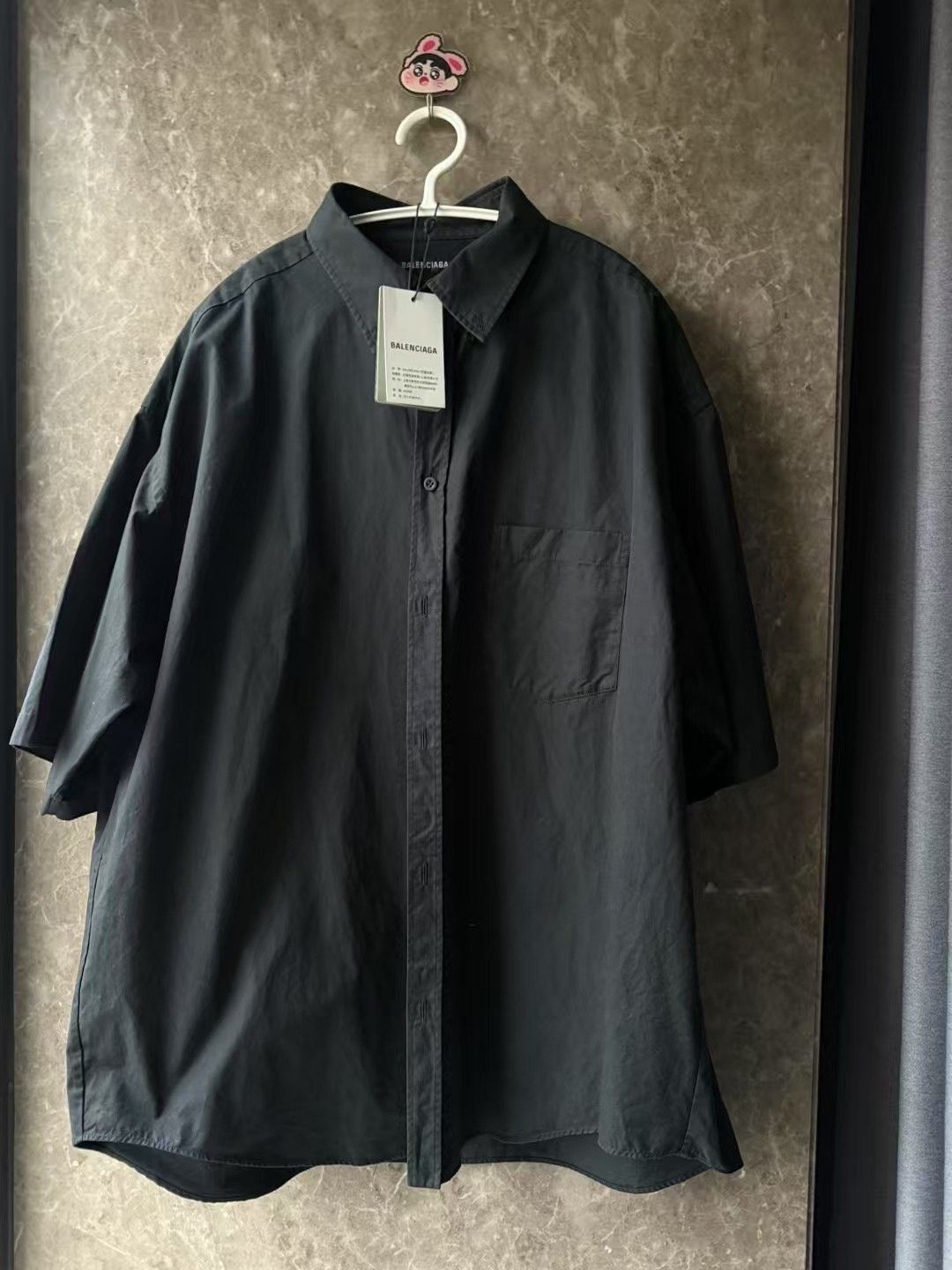 Balenciaga Balenciaga Seven Languages Short Sleeve Shirt Size US XXS / EU 40 - 1 Thumbnail