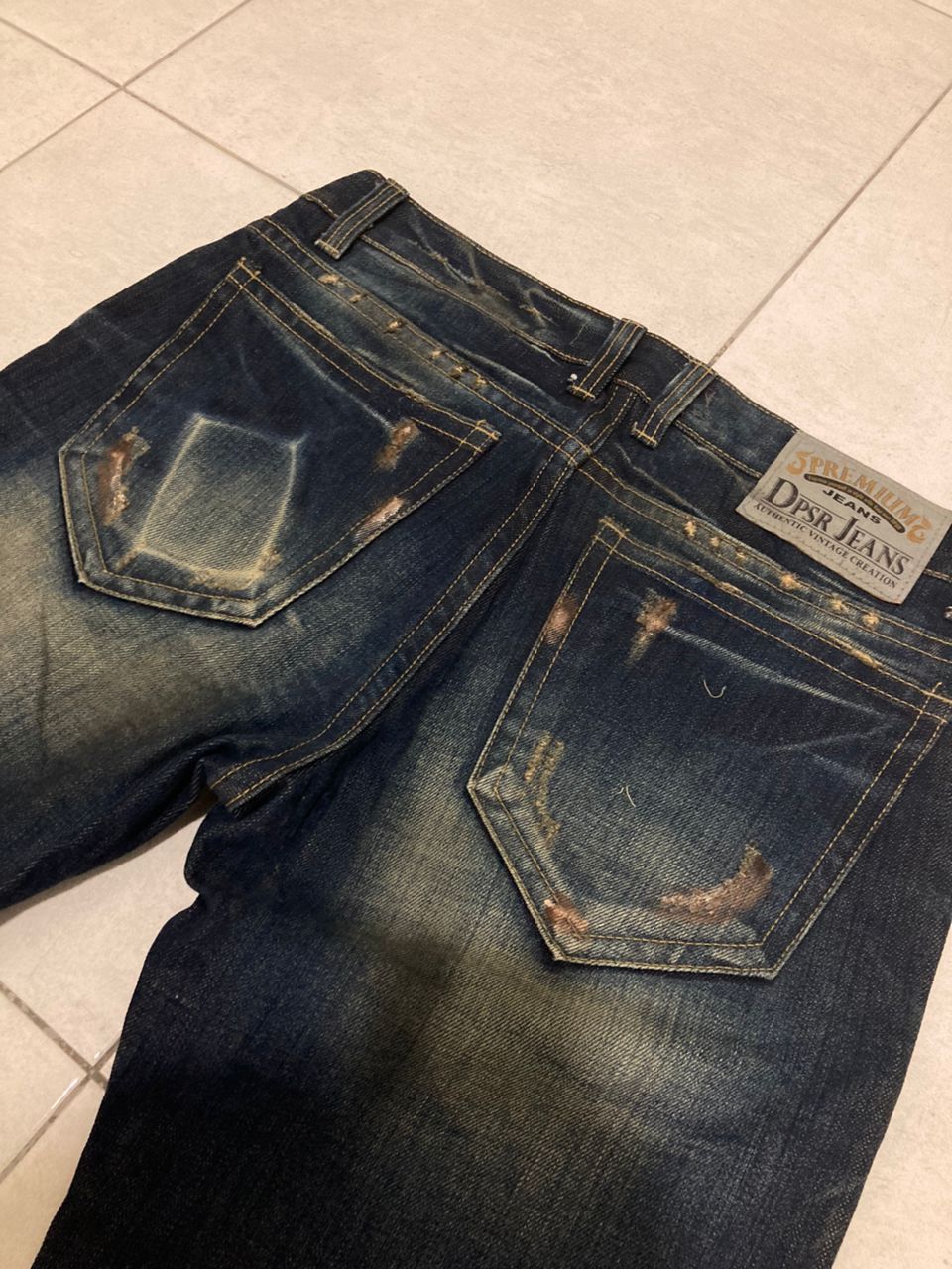 Vintage Vintage Distressed DPSR Denim Jeans Size US 34 / EU 50 - 2 Thumbnail