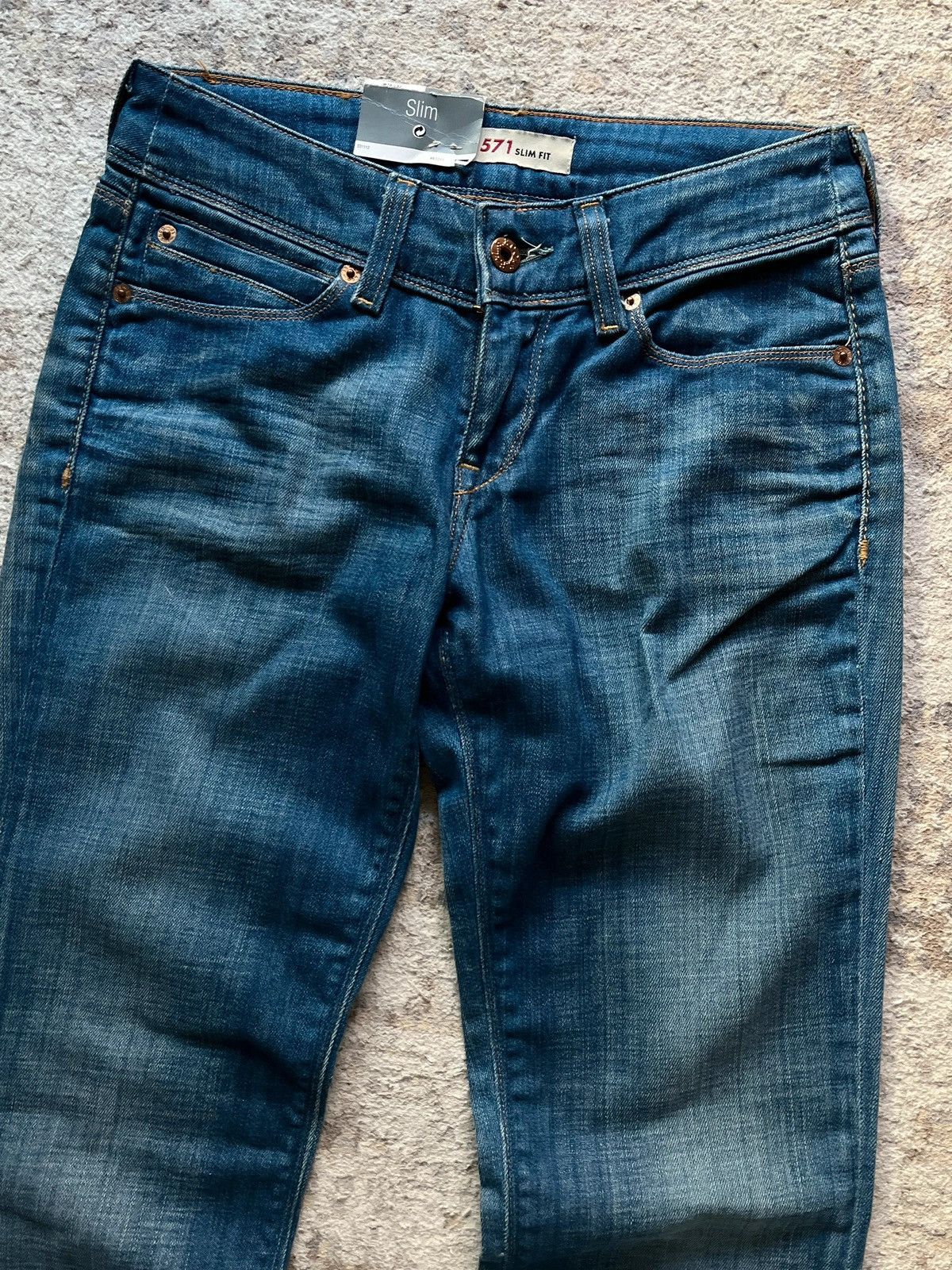 Levi's Levi’s 517 Slim Fit Sz W 28 L 32 Deadstock Denim Jeans Size 30" / US 8 / IT 44 - 8 Thumbnail