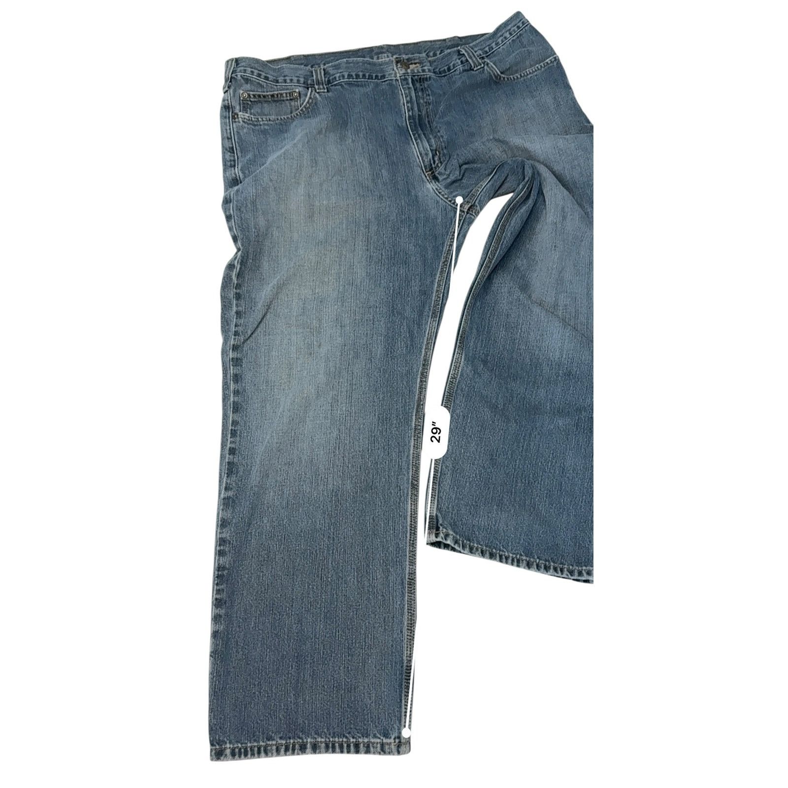Carhartt Carhartt Holter Relaxed Fit Jeans 42/29 Workwear Blue Casual Size US 42 / EU 58 - 6 Thumbnail