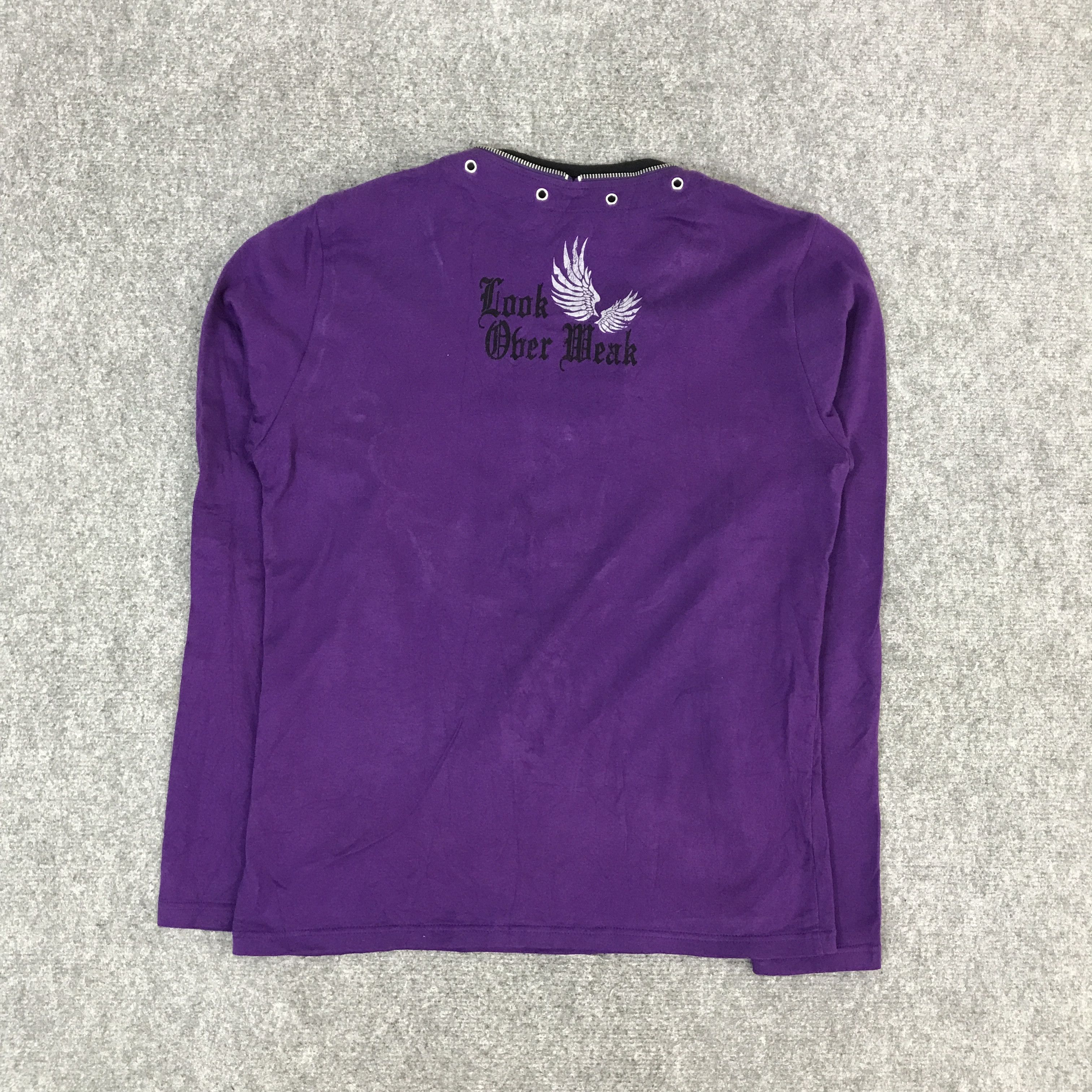 If Six Was Nine LOOK OBER HEAR ZIPPER COLLAR DESIGN JAPAN TSHIRTS Size US L / EU 52-54 / 3 - 2 Thumbnail