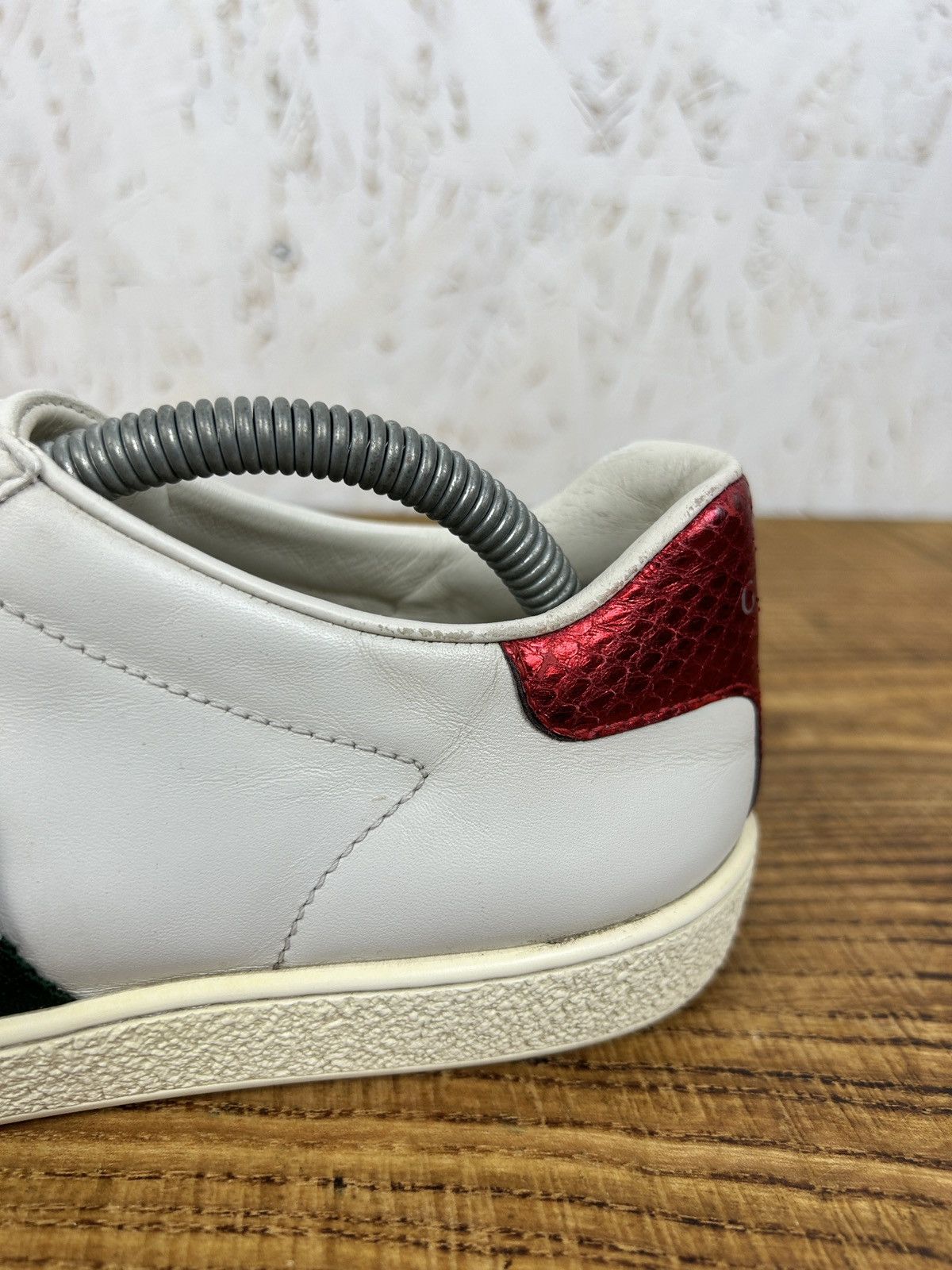 Gucci Gucci Ace Pineapple Low Top Sneakers White 36 1/2 Size US 6.5 / IT 36.5 - 4 Thumbnail