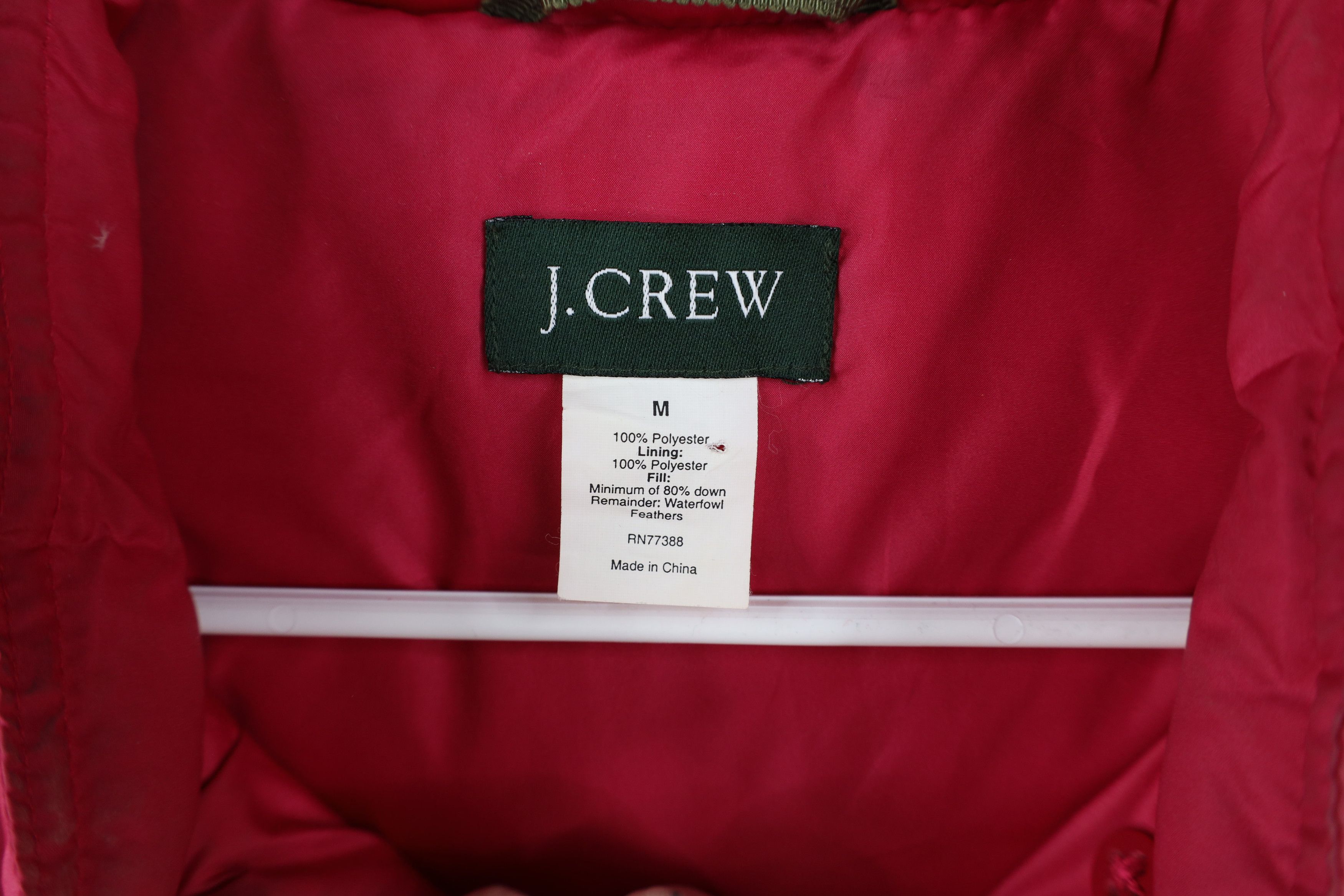 J.Crew Vintage J Crew Down Insulated Big Button Putfer Vest Jacket Size M / US 6-8 / IT 42-44 - 8 Thumbnail