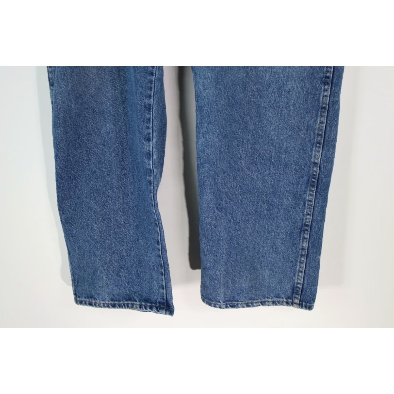 Wrangler Wrangler Jeans Mens Regular Fit Straight Leg Blue Denim Size 42X30 Size US 42 / EU 58 - 7 Thumbnail