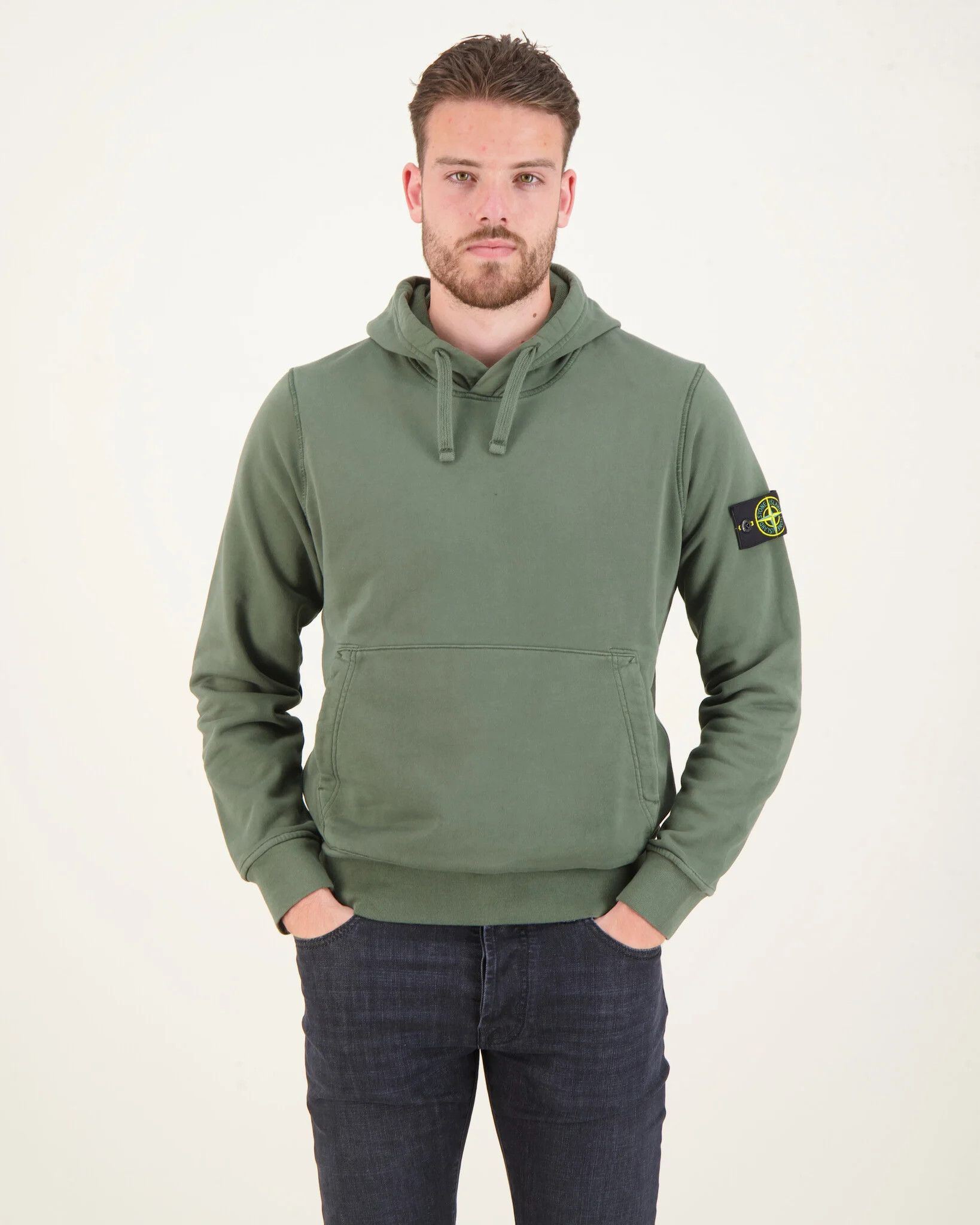 Stone Island o1tko10825 Hoodie in Khaki Size US S / EU 44-46 / 1 - 1 Thumbnail