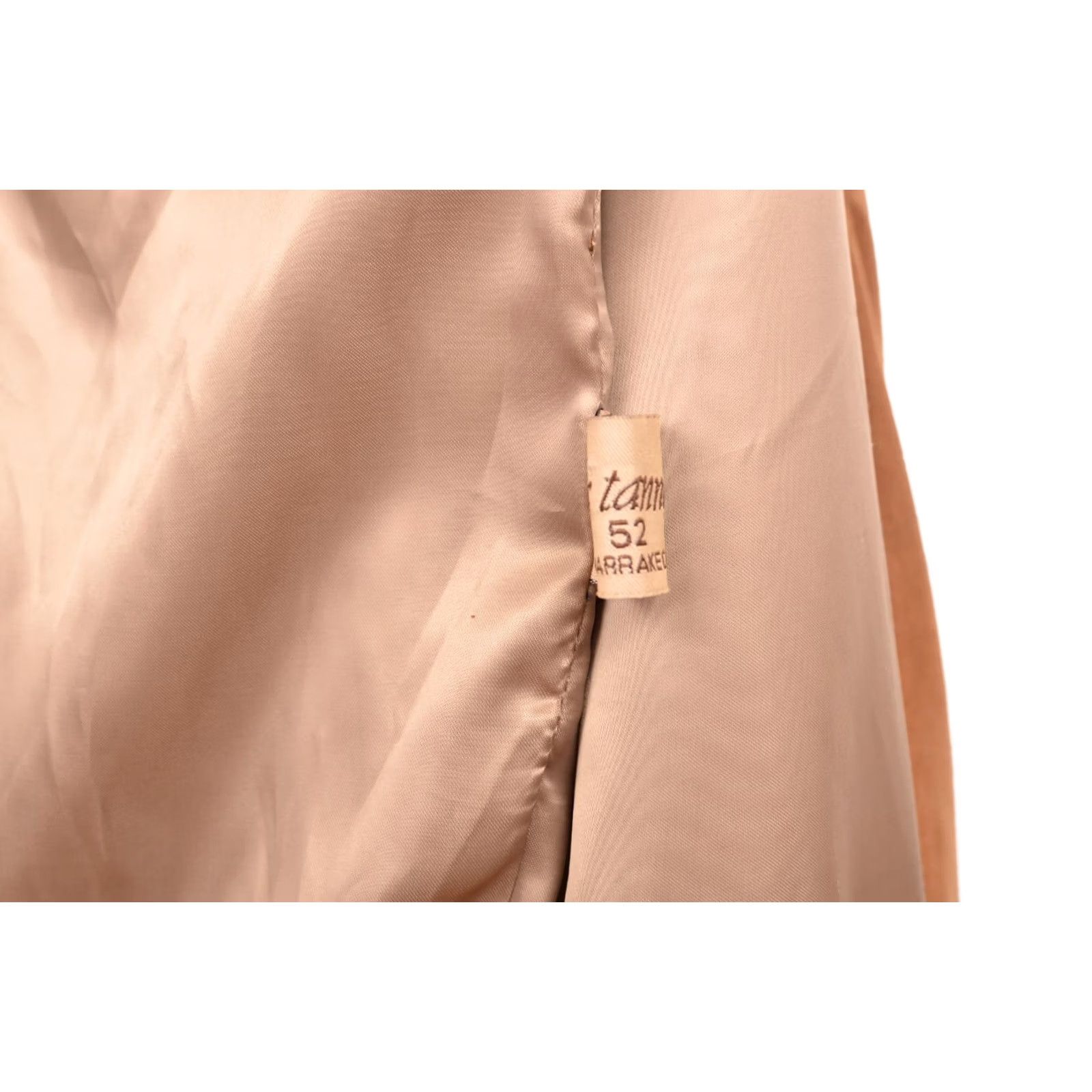 Vintage DDP Les Tanneurs Marrakech Suede Leather Full-Zip Jacket Main Selling Point Jacket Men 52 Tan Leather 90s? Size US L / EU 52-54 / 3 - 6 Thumbnail