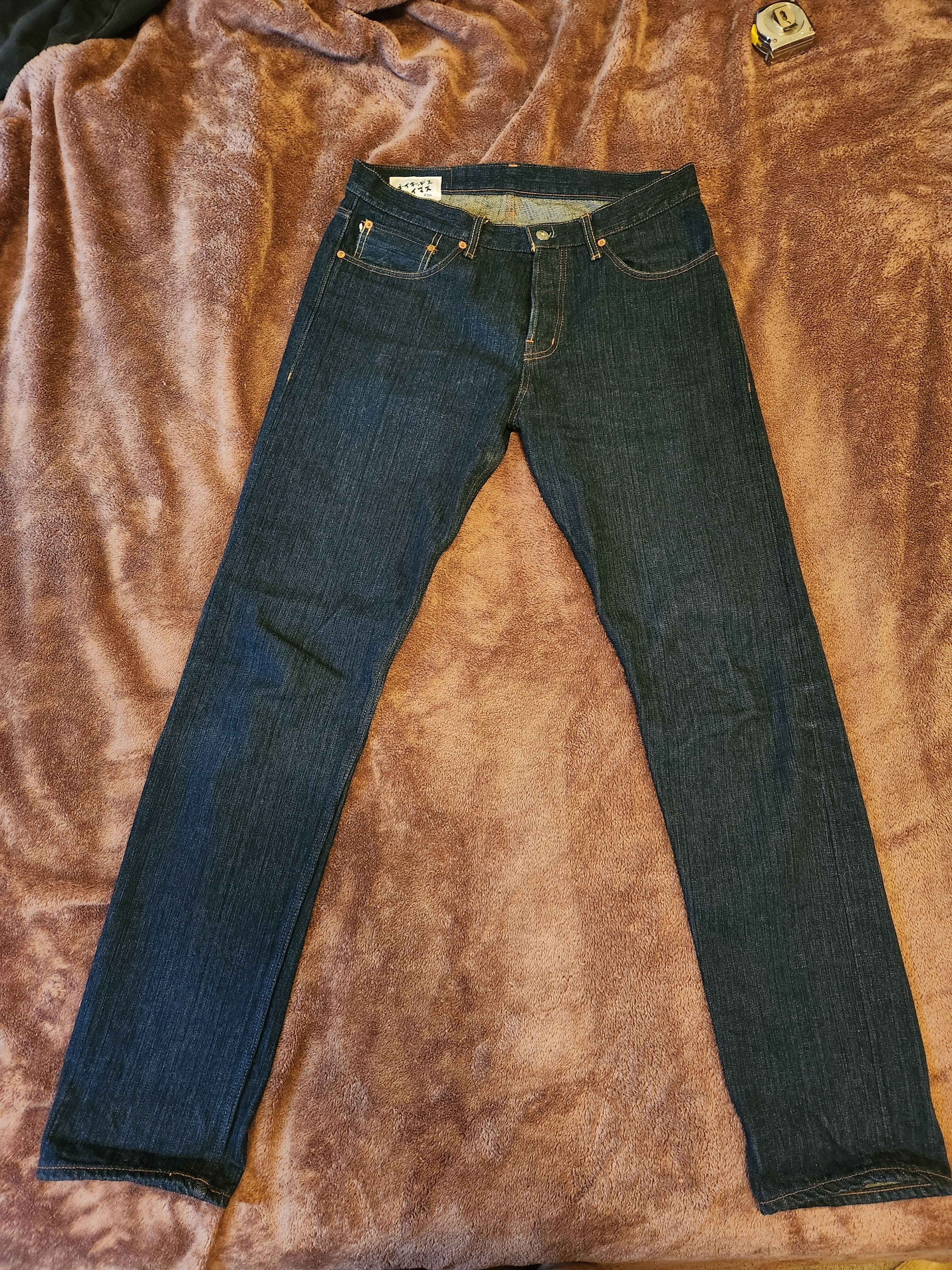 MIJ9 - "Tennen Ai" Natural Indigo Slub Selvedge - Weird guy