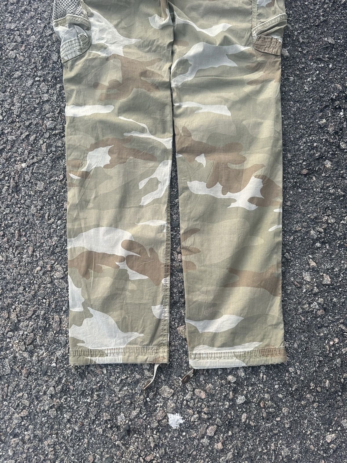 GOA G.O.A Goa Drawstring Flared Cargo Pants Size US 28 / EU 44 - 9 Thumbnail