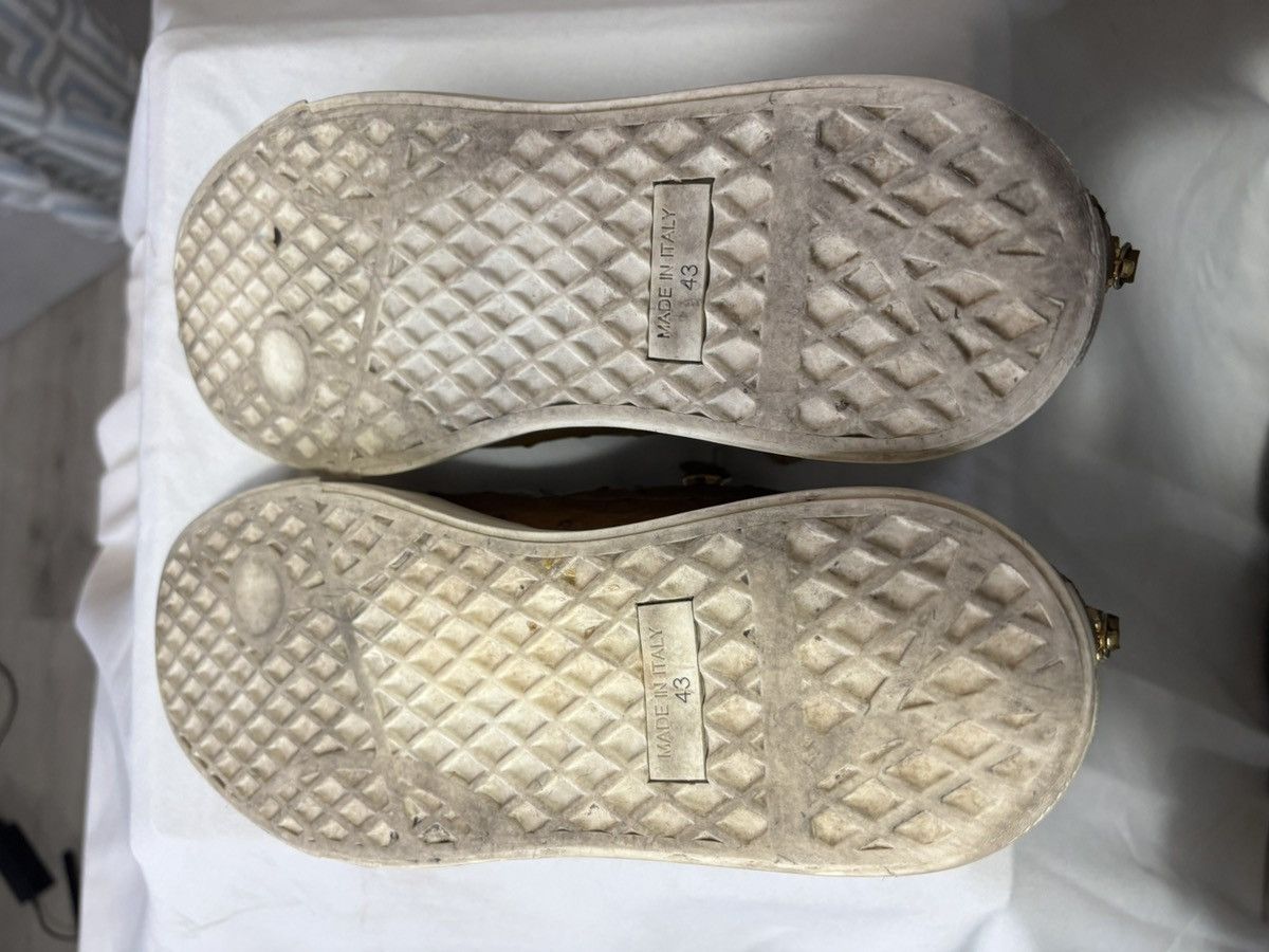 Giuseppe Zanotti Giuseppe Zanotti Ostrich Leather Low-Top Sneakers Size US 10 / EU 43 - 7 Thumbnail