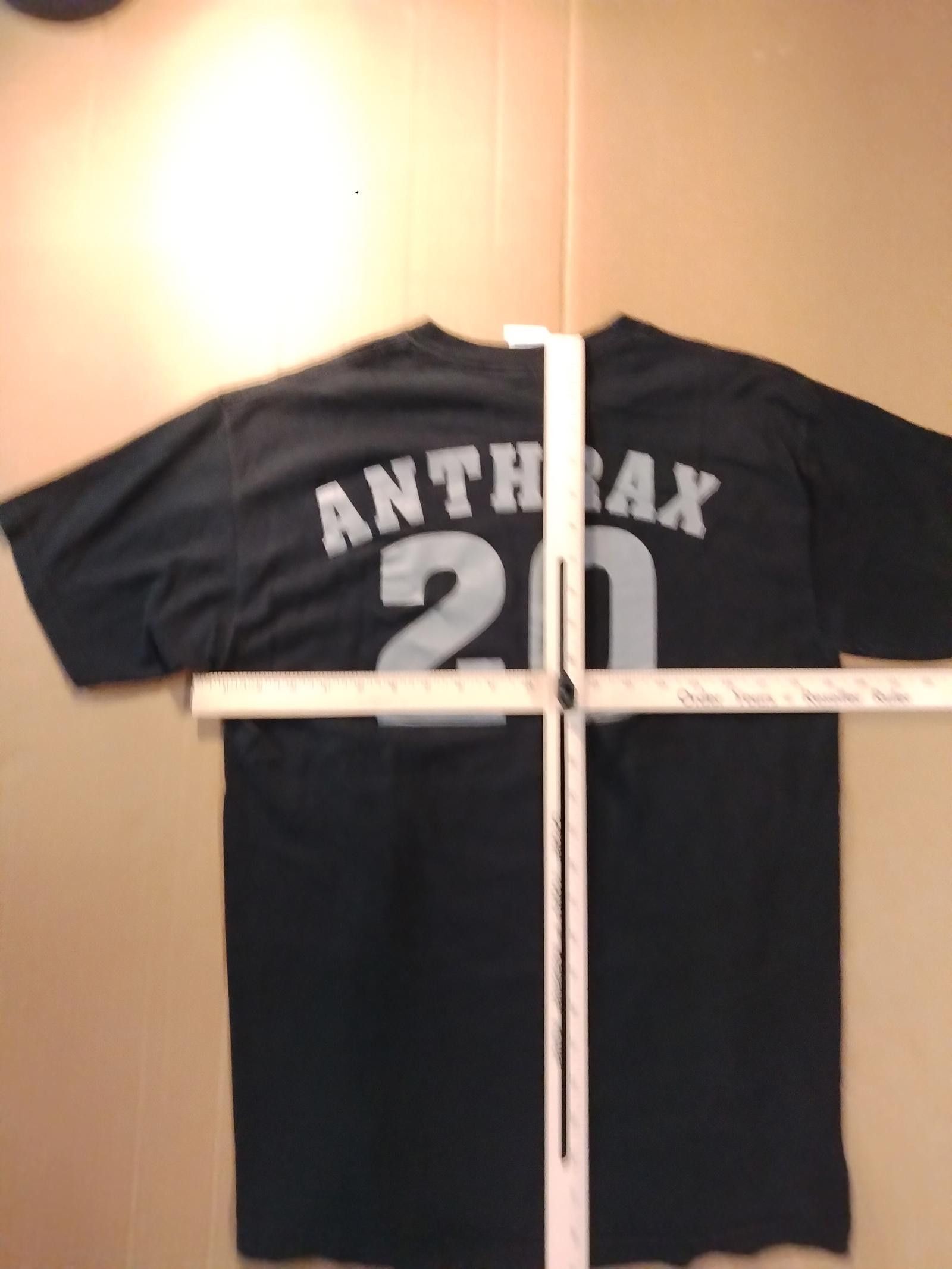 Designer Anthrax Band Shirt - Anthrex Blade Jersey Tee #20 - M Size US M / EU 48-50 / 2 - 4 Thumbnail