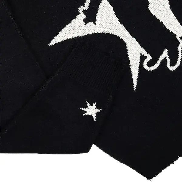 VIBE Vintage Japanese Style punk sweater Size US L / EU 52-54 / 3 - 3 Thumbnail