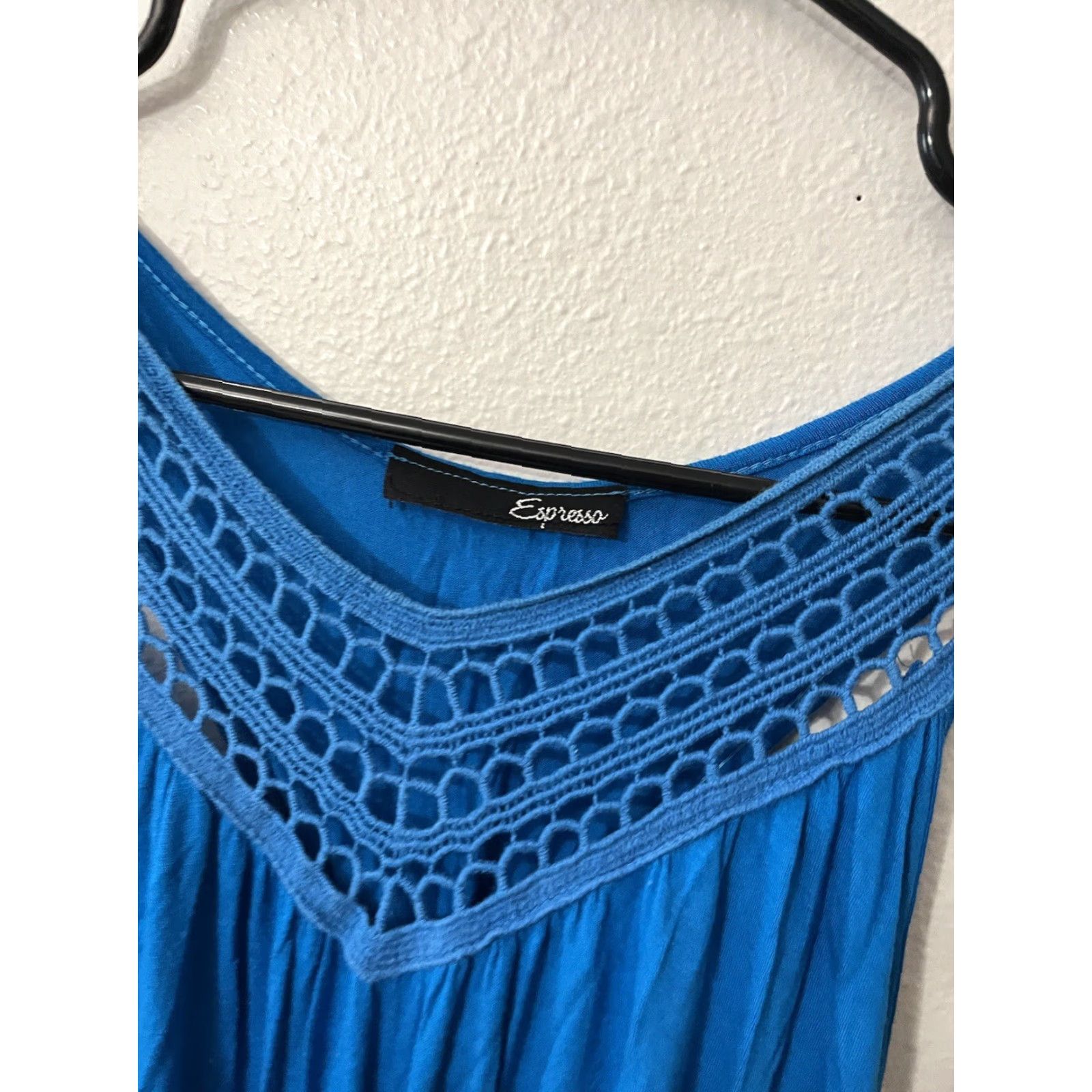 Express VINTAGE Express Women Tank Top Sleeveless Lightweight Blue Large Knot Back 90s Casual Size L / US 10 / IT 46 - 3 Thumbnail