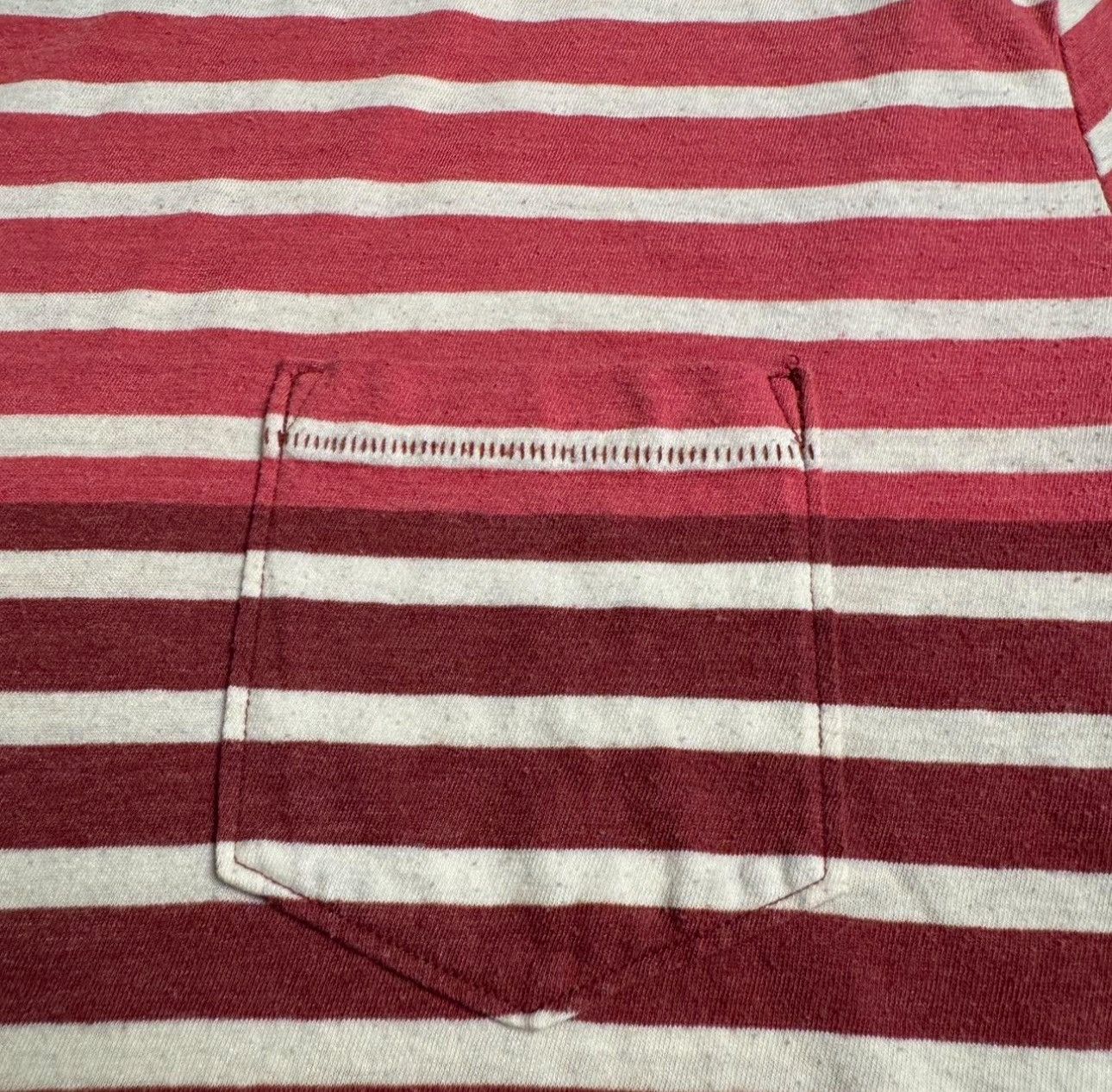 Gap 00s GAP SINGLE STITCH STRIPED POCKET TEE Size L / US 10 / IT 46 - 2 Thumbnail