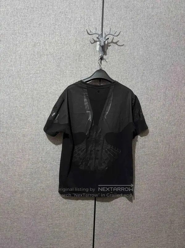 Valentino Valentino Black Cotton Logo Print Men's T-Shirt . Size US S / EU 44-46 / 1 - 2 Thumbnail
