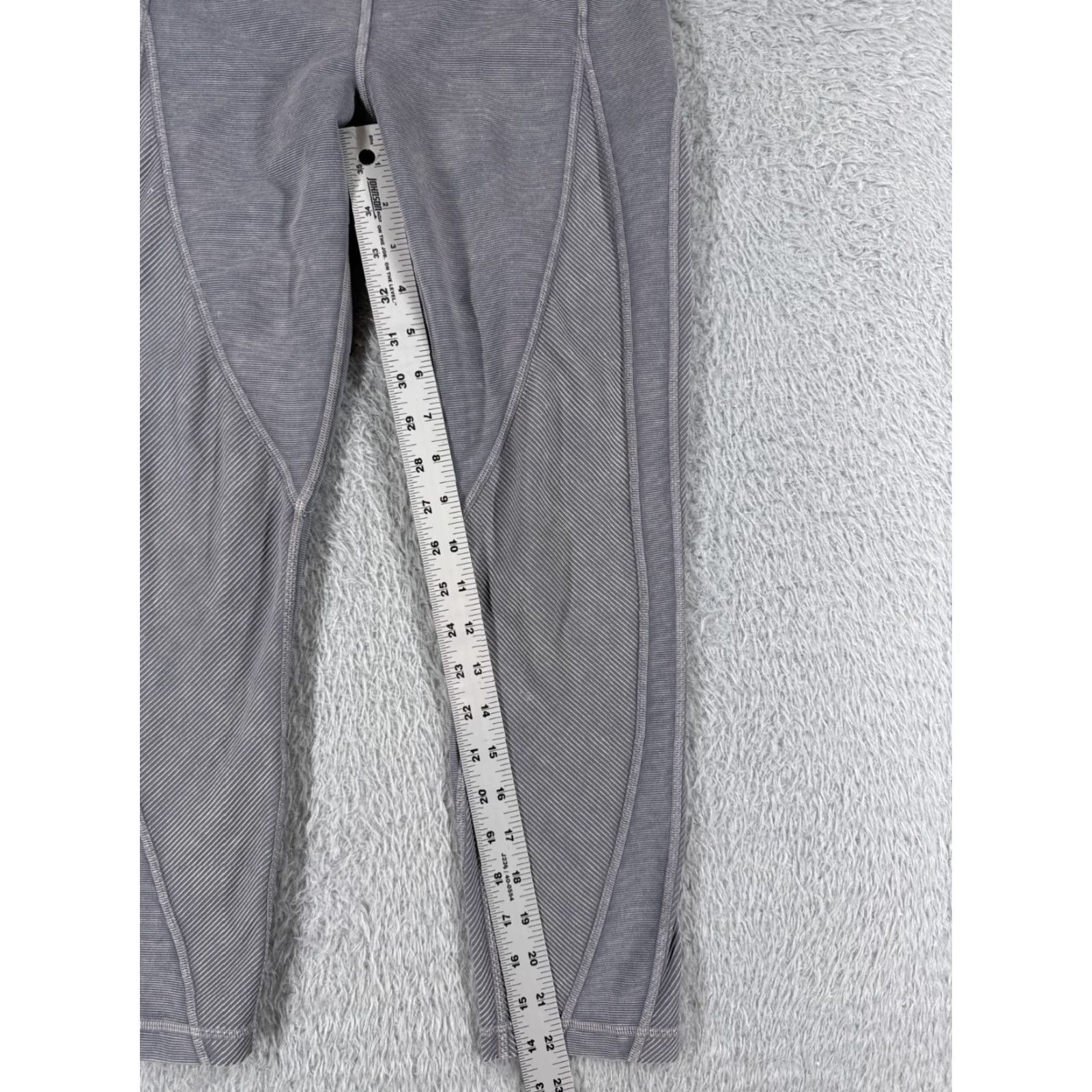 Lululemon Lululemon Wunder Under Crop 23" Blue Pants Women 6 Size 28" / US 6 / IT 42 - 5 Thumbnail