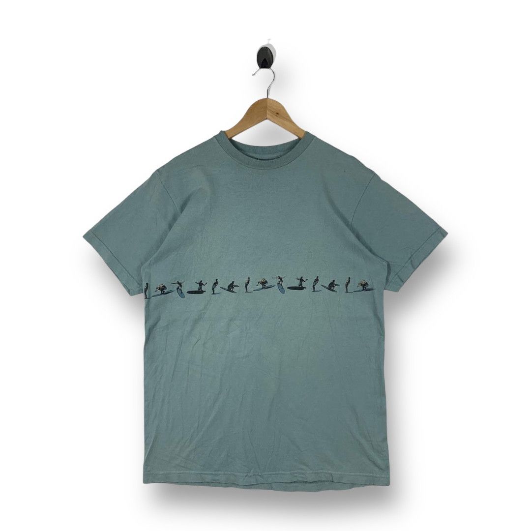 Other Vintage 90s Ohana Classics Surfing Wrap Around Graphic Tee Size US L / EU 52-54 / 3 - 1 Thumbnail
