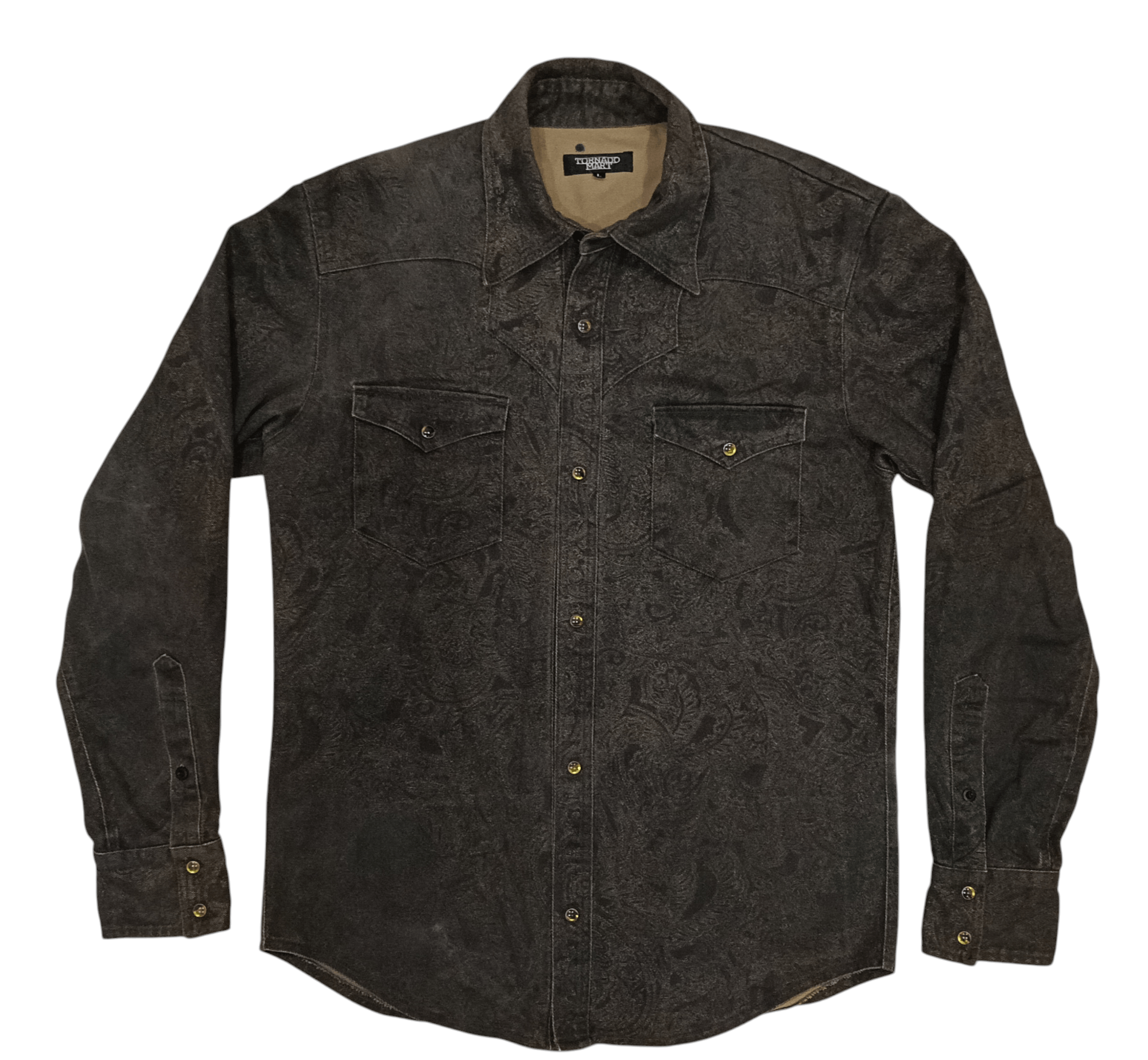 Tornado Mart Tornado Mart Japan Tatsuya Sato Buffalo Shirt (S326) Size US M / EU 48-50 / 2 - 1 Thumbnail