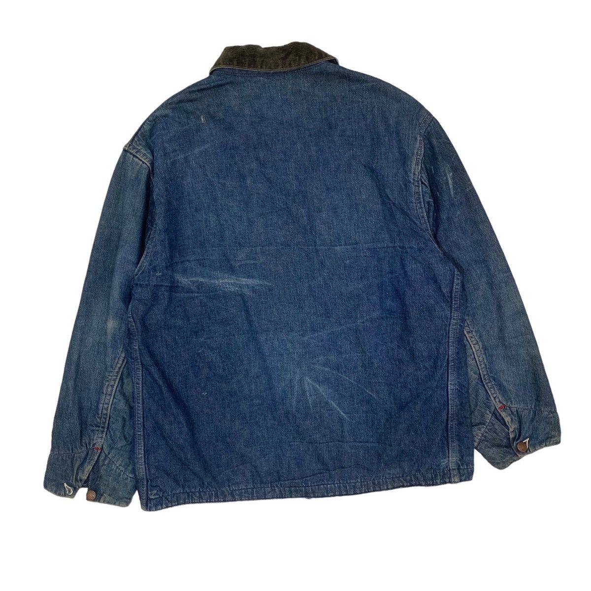 Sears Vintage 50s Sears Blanket Lined Denim Chore Jacket Size US M / EU 48-50 / 2 - 4 Thumbnail