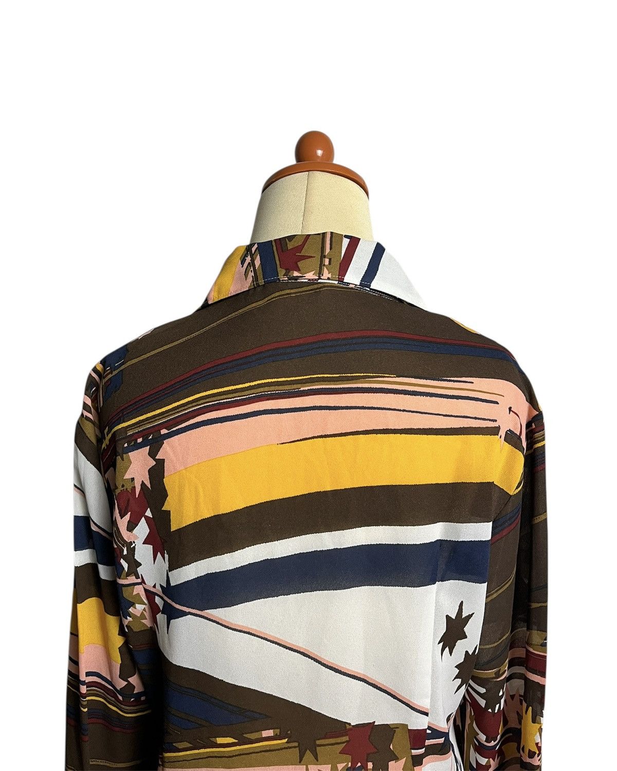 Hysteric Glamour 1990s Hysteric Glamour Abstract Stars Blouse Size M / US 6-8 / IT 42-44 - 12 Thumbnail
