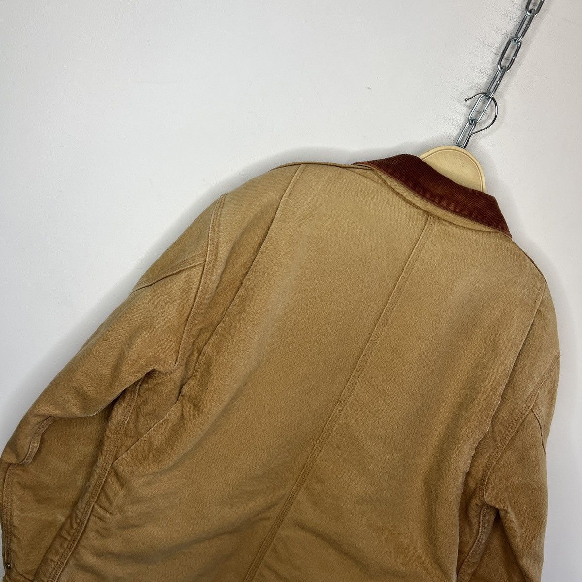 Carhartt × Vintage Vintage Carhartt Detroit Jacket Brown Work Wear Y2K 90s Size US M / EU 48-50 / 2 - 9 Thumbnail