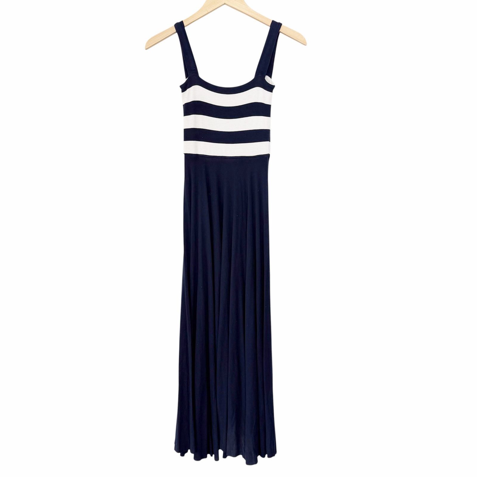Other Nadia Tarr Navy Blue White Striped Sleeveless Dress Sz S Size S / US 4 / IT 40 - 4 Thumbnail