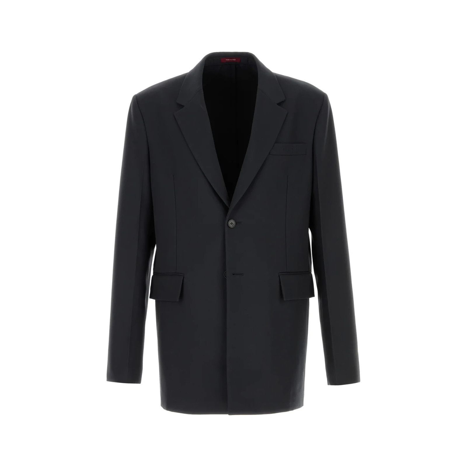 GUCCI Graphite Twill Blazer New )