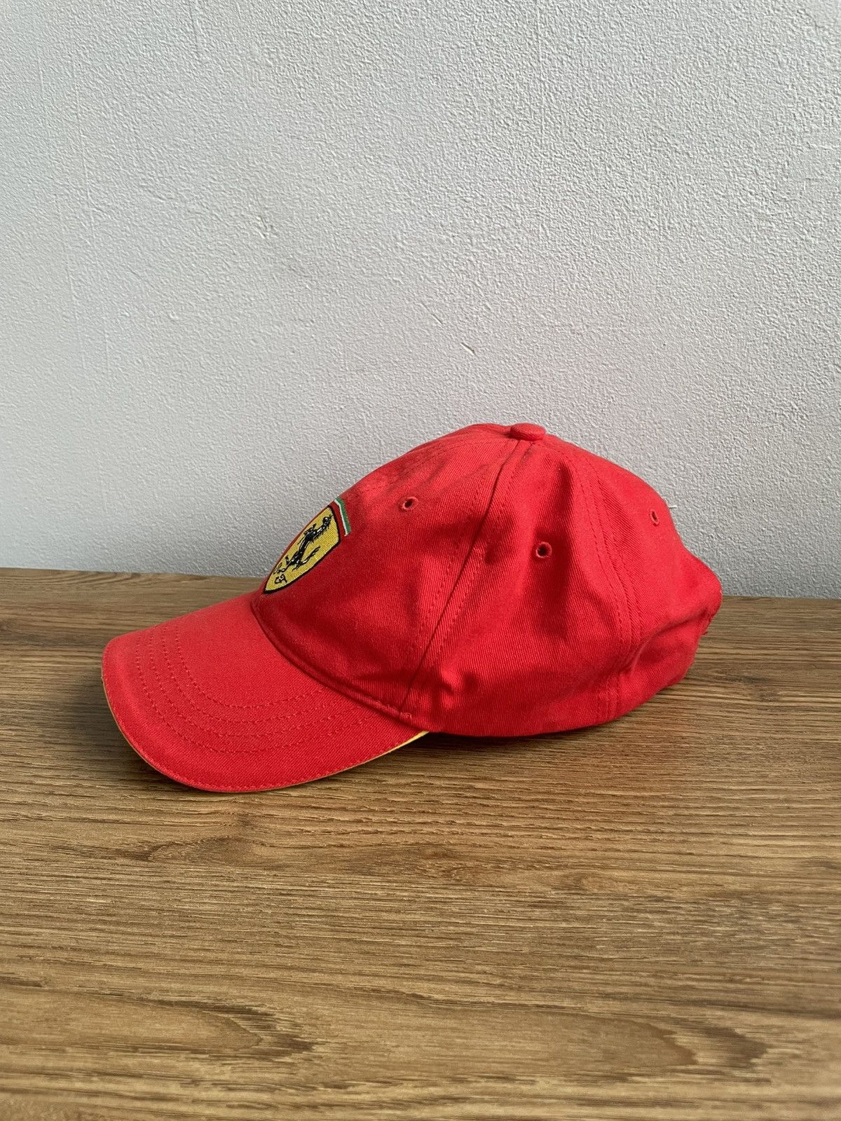Ferrari Ferrari Vintage 90s 00s Big Logo Racing Cap Hats F1 Formula Size ONE SIZE - 3 Thumbnail