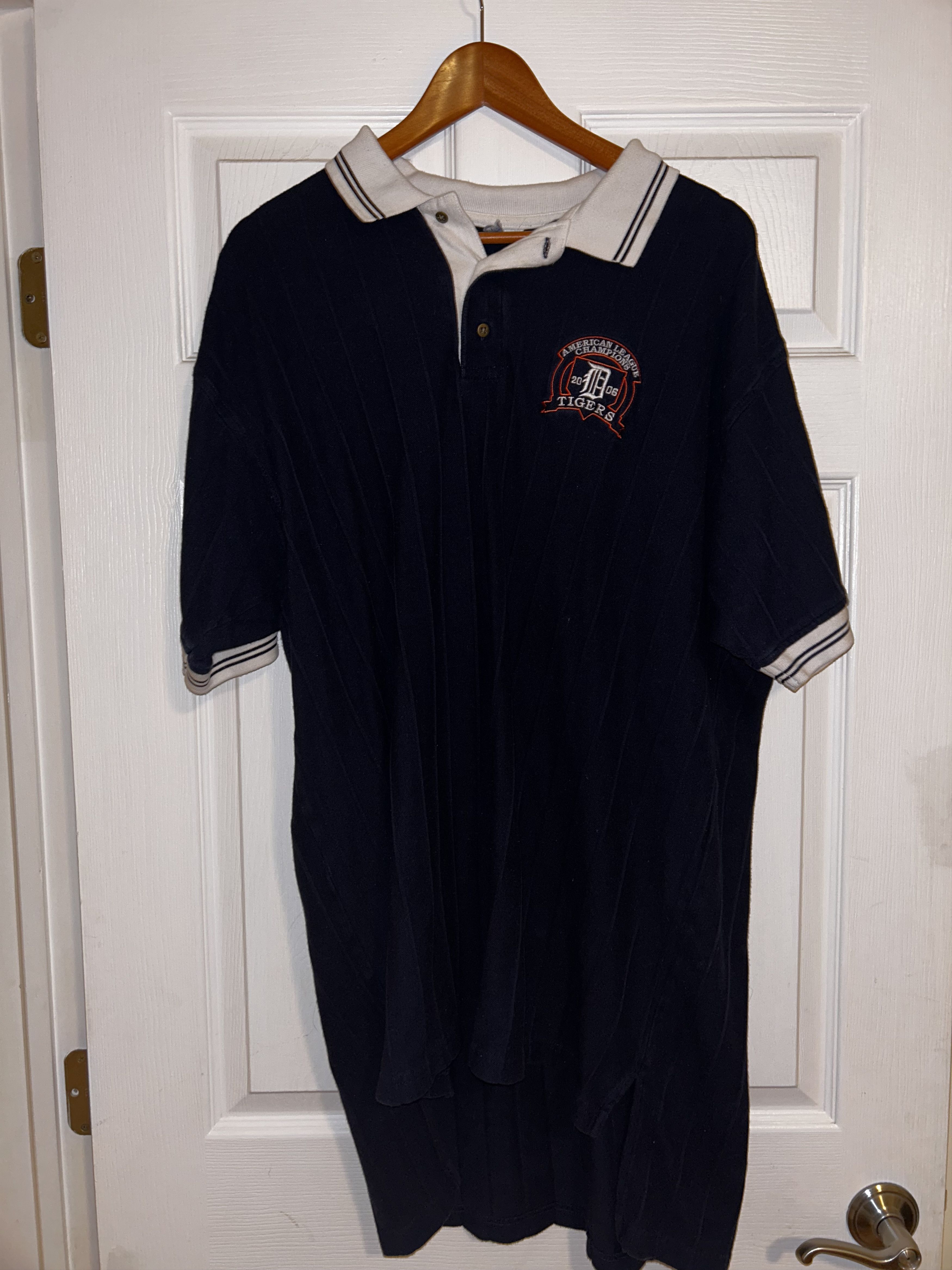 Vintage Vintage Detroit Tigers Collared Tee Size US XXL / EU 58 / 5 - 1 Thumbnail