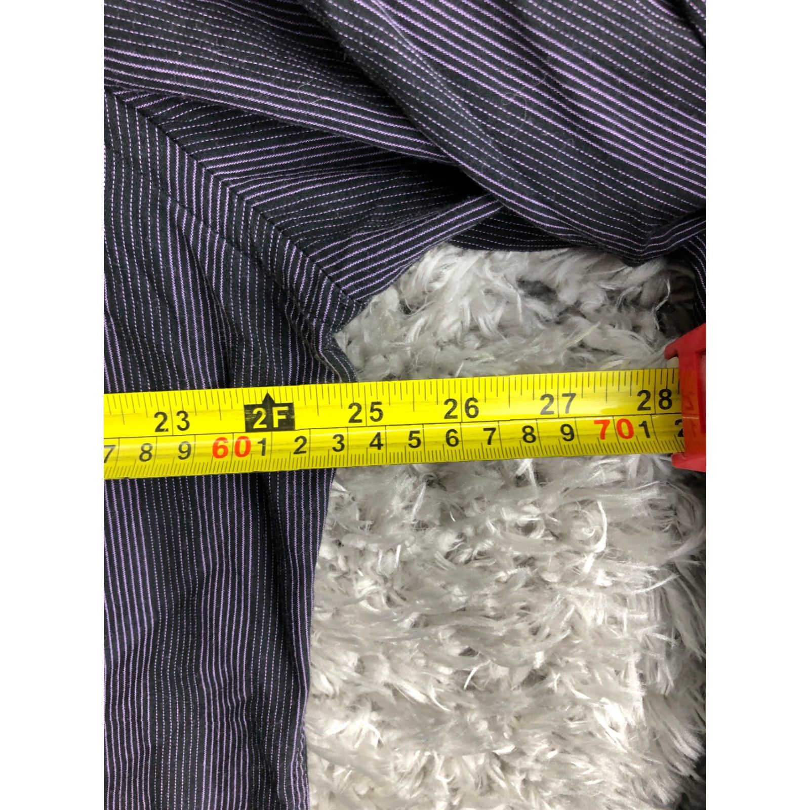 Vintage J. Ferrar Modern Fit Shirt XXL Mens Purple Long Sleeve Spread Collar Button-Up Shirt Size US XXL / EU 58 / 5 - 4 Thumbnail