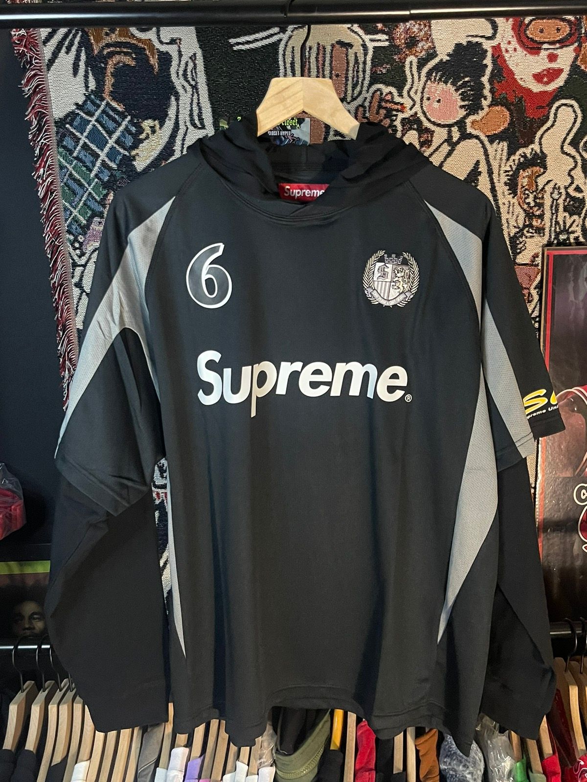 Supreme Supreme Hooded Soccer Jersey | Grailed