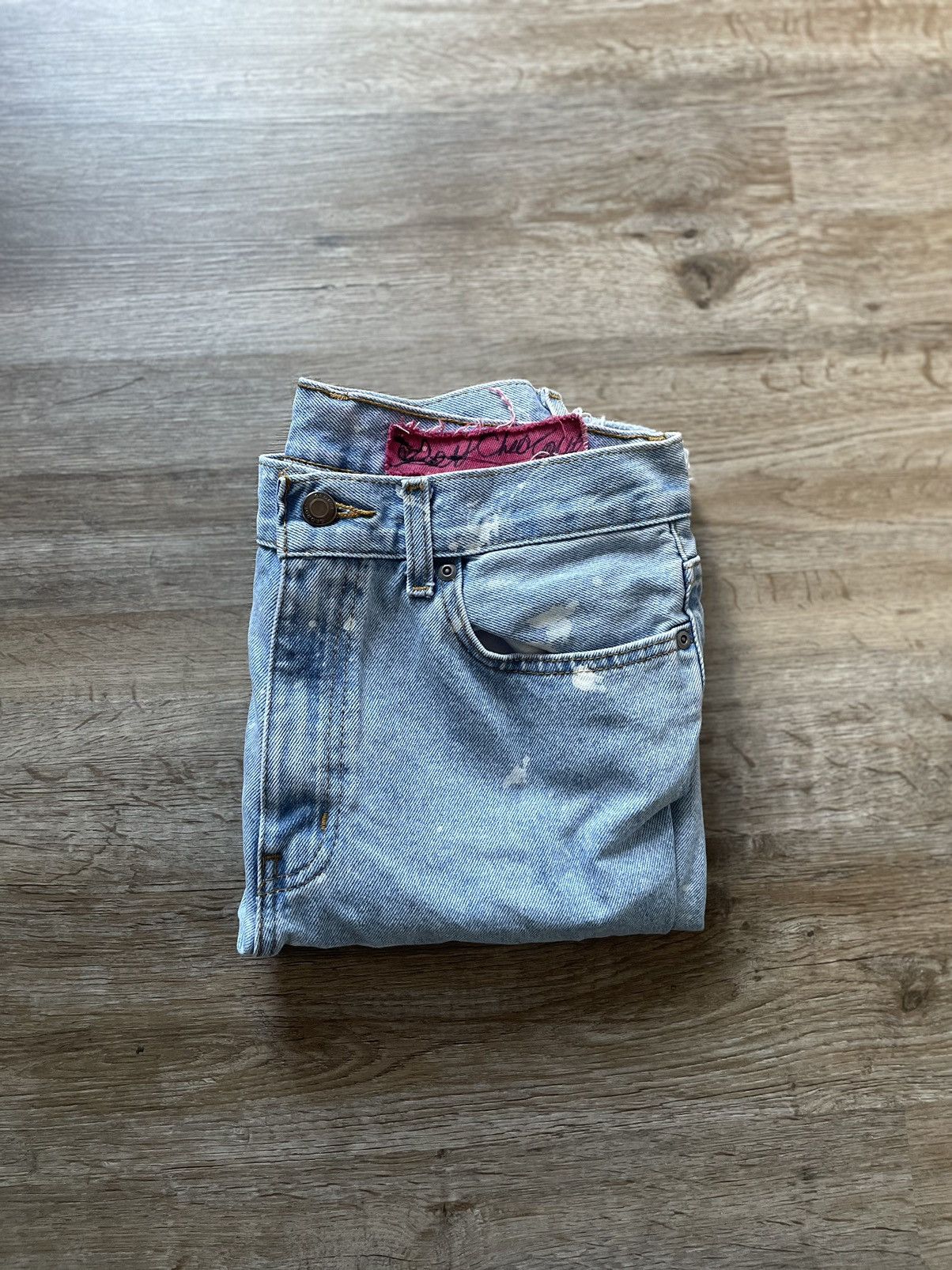 Other Y2K Streetwear Custom “STAR” Ripped Jeans Size US 30 / EU 46 - 3 Thumbnail