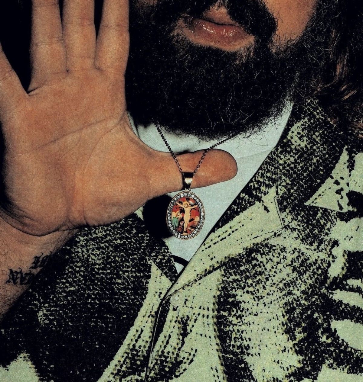 G59 Records G59 $uicideboy$ Crucifix Kalashnikov AK 47 pendant Size ONE SIZE - 8 Thumbnail