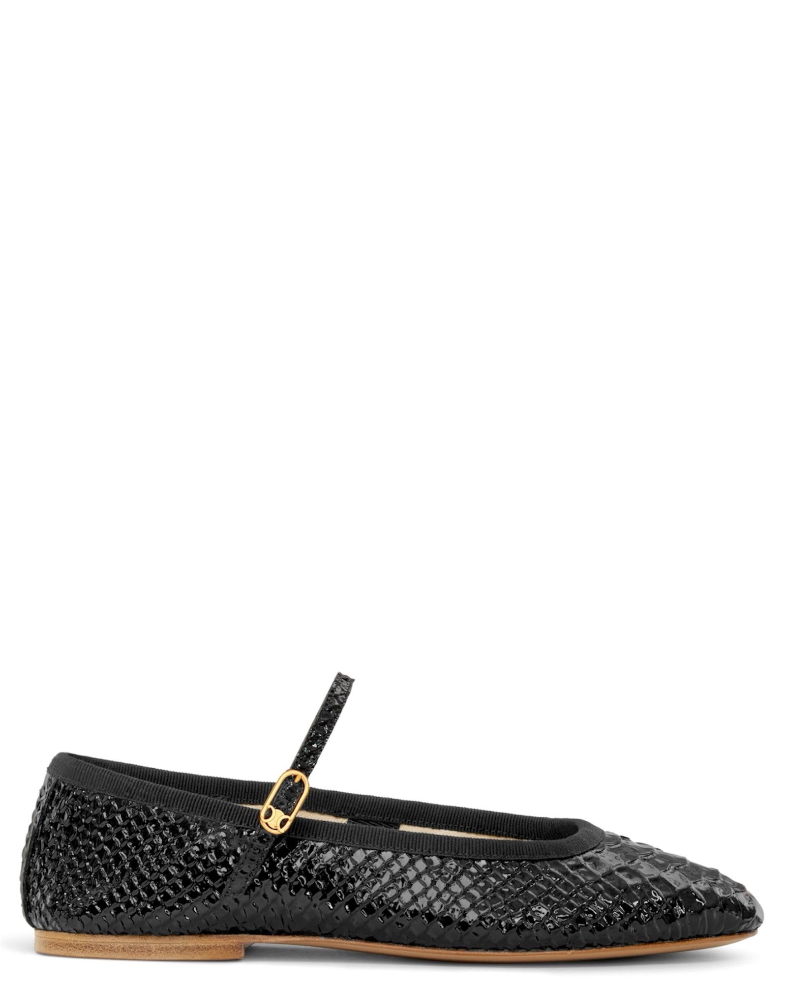 Celine 354673034C.38NO Mary Jane Ballerina in Python Calfskin Size US 9 / IT 39 - 1 Thumbnail