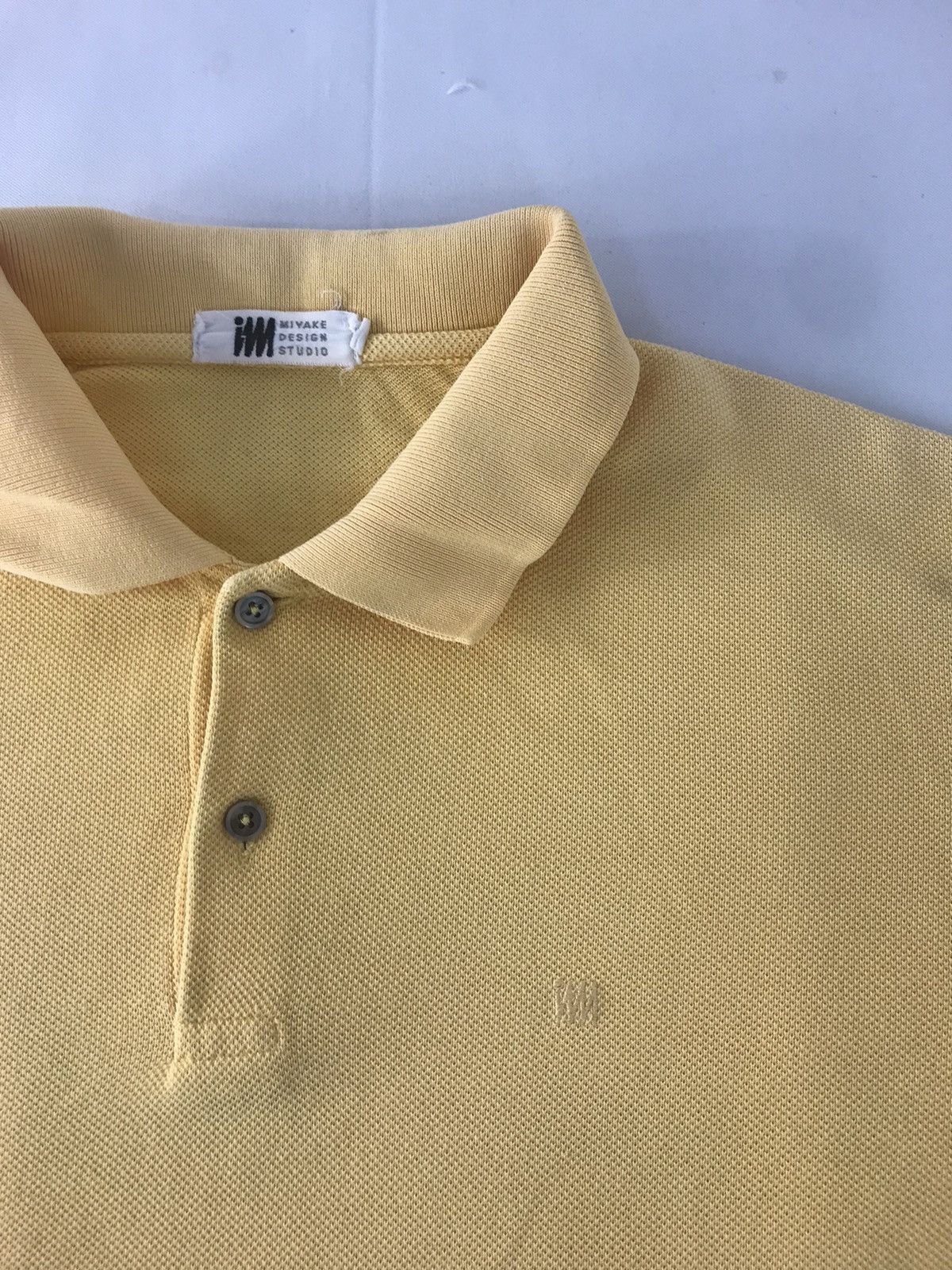 Issey Miyake Issey Miyake IM Minimalist Emboidery Logo Pocket Polo Tee Size US XL / EU 56 / 4 - 2 Thumbnail