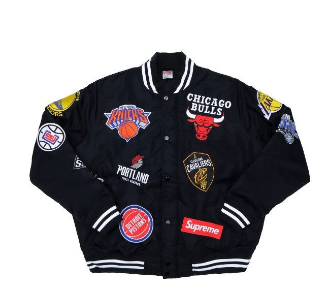NBA × Nike × Supreme Supreme Nike NBA Warm up Jacket Size L Size US L / EU 52-54 / 3 - 3 Thumbnail