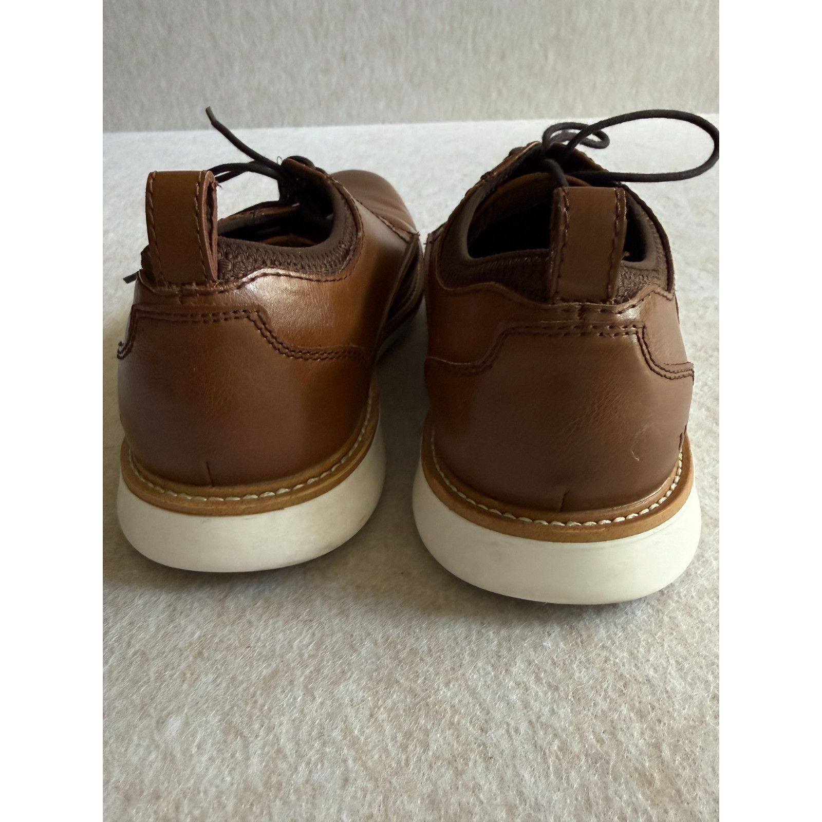Freeman Freeman Bodie Mens 9M Brown Oxford Casual Dress Shoes Light Size US 9 / EU 42 - 9 Thumbnail