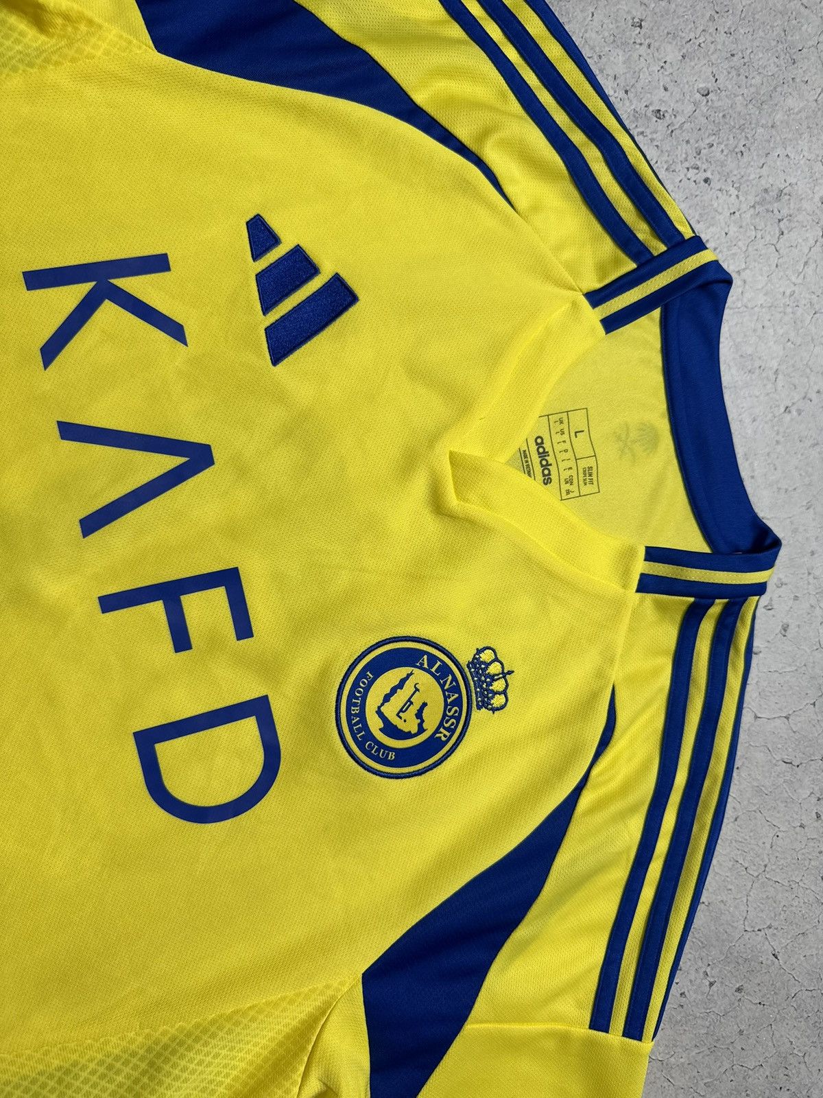 Adidas Adidas Al Nassr Cristiano Ronaldo #7 Soccer Jersey 2024/2025 Size US L / EU 52-54 / 3 - 7 Thumbnail