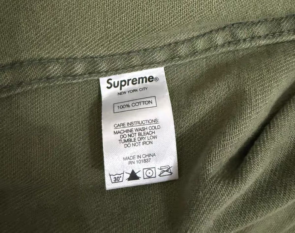 Supreme Supreme is love denim trucker work Jacket Size US L / EU 52-54 / 3 - 4 Thumbnail
