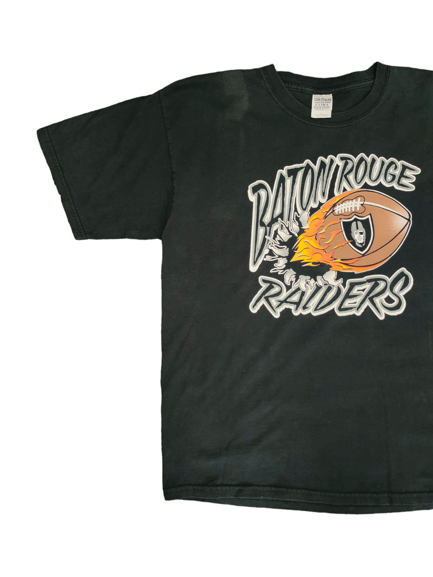 NFL Vintage 90s Baton Rouge Riders Nfl T-Shirt Size US XL / EU 56 / 4 - 6 Thumbnail