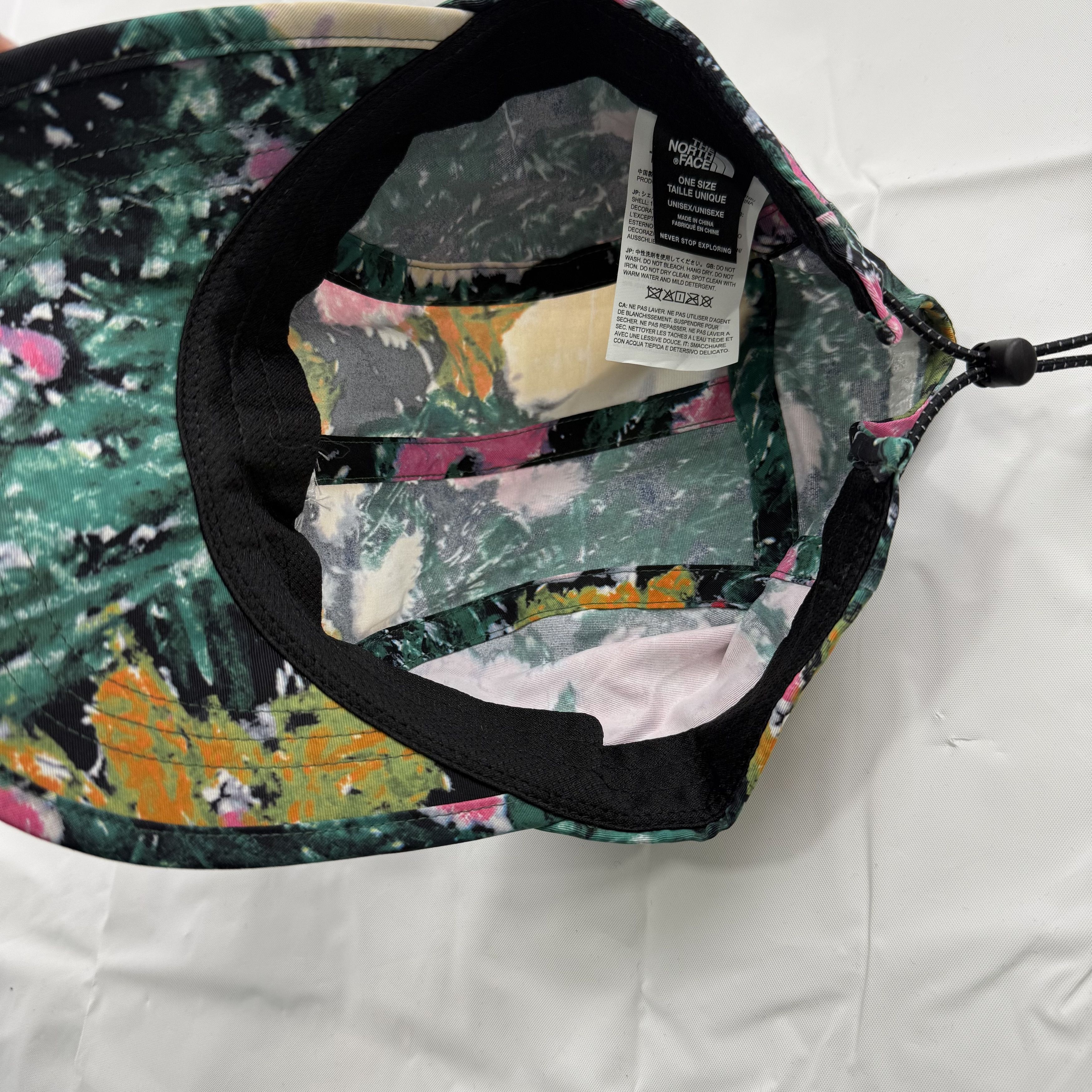 Supreme × The North Face The North Face x Supreme Floral Tie Dye 5-Panel Hat NWT Size ONE SIZE - 5 Thumbnail