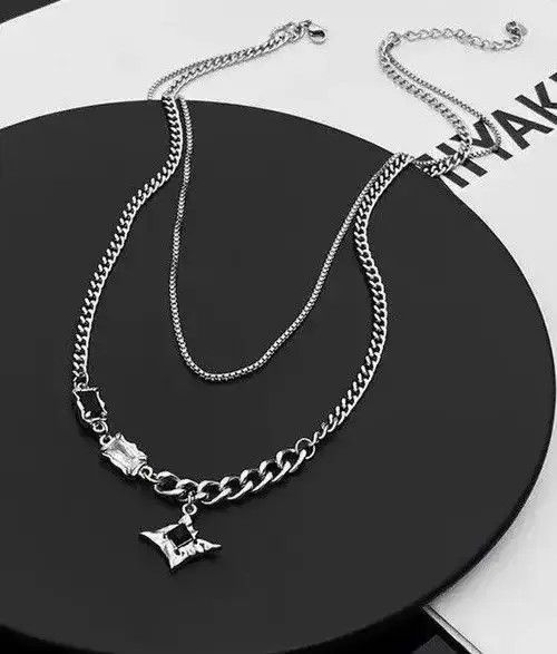Jewelry Maijima x Hatsu Double Layer Necklace Size ONE SIZE - 3 Thumbnail