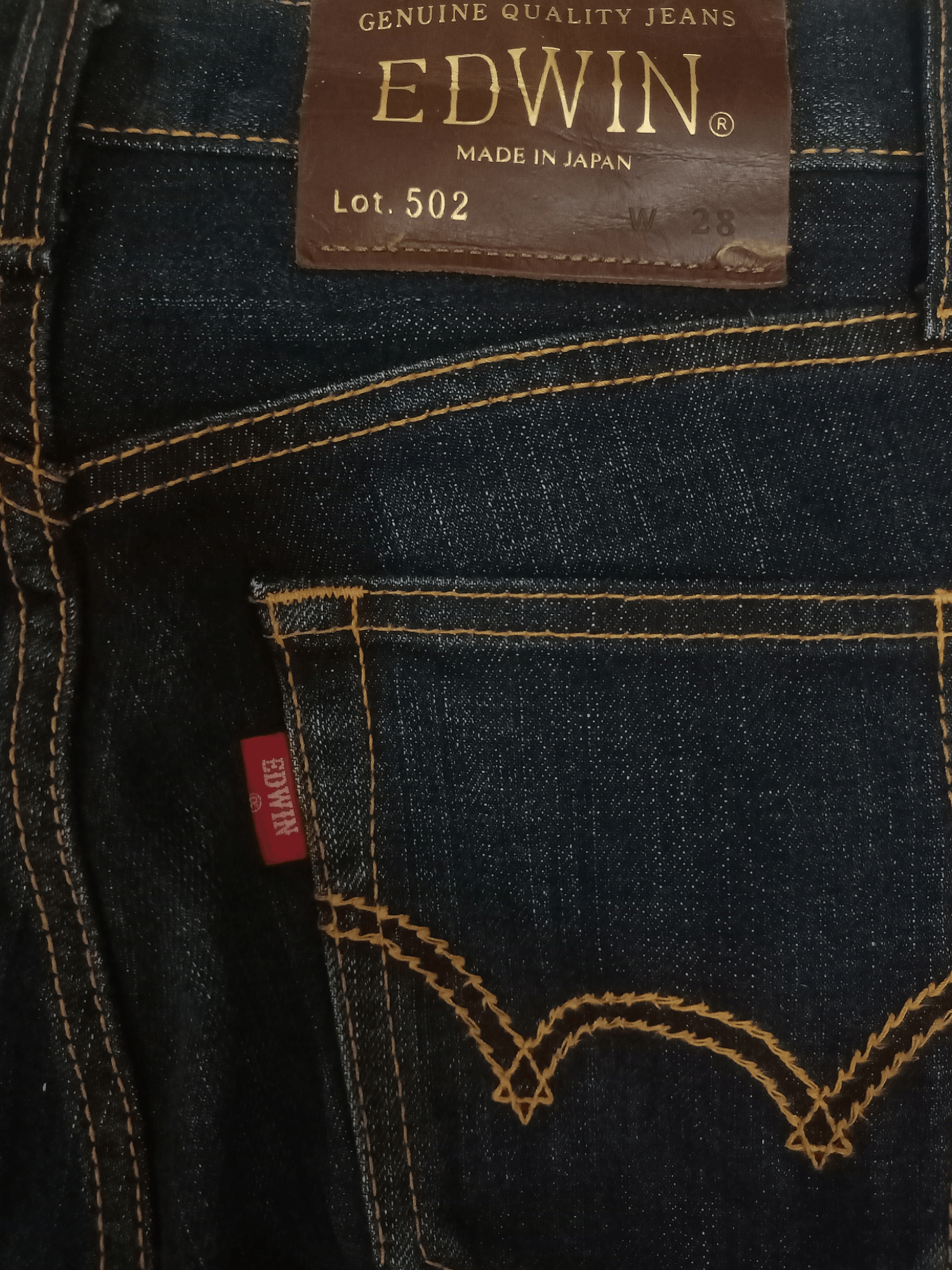 Edwin × Japanese Brand Vintage Japanese Edwin 502 Washed Blue Distressed Jeans Size US 29 - 8 Thumbnail