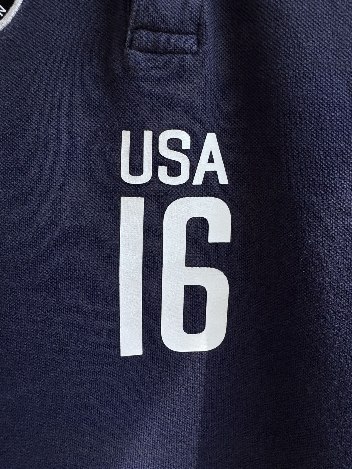 Polo Ralph Lauren Polo Ralph Lauren Big Pony USA Rugby Shirt #16 Chief Keef Size US M / EU 48-50 / 2 - 4 Thumbnail