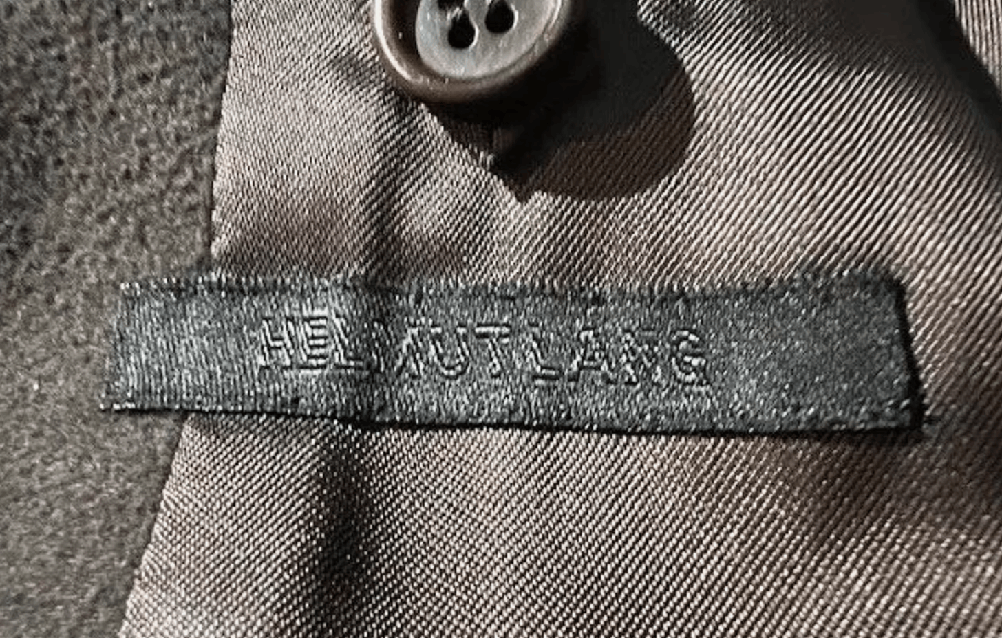 Helmut Lang Vtg HELMUT LANG Archival Cotton Moleskin Peacoat Jacket Coat Size US L / EU 52-54 / 3 - 6 Thumbnail