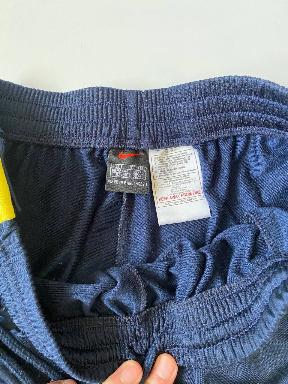 Nike Vintage Nike 90’s Y2K Drill sweatpants Size L 34” Size US 34 / EU 50 - 4 Thumbnail