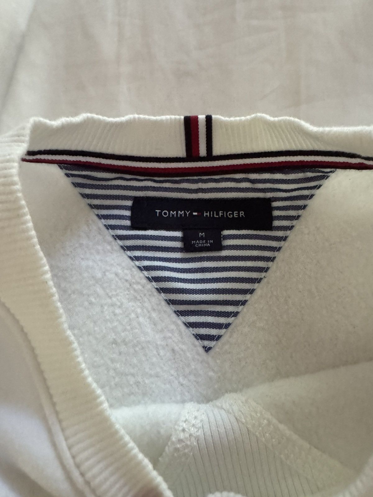 Tommy Hilfiger Tommy Hilfiger Crew Neck White Size US M / EU 48-50 / 2 - 5 Thumbnail