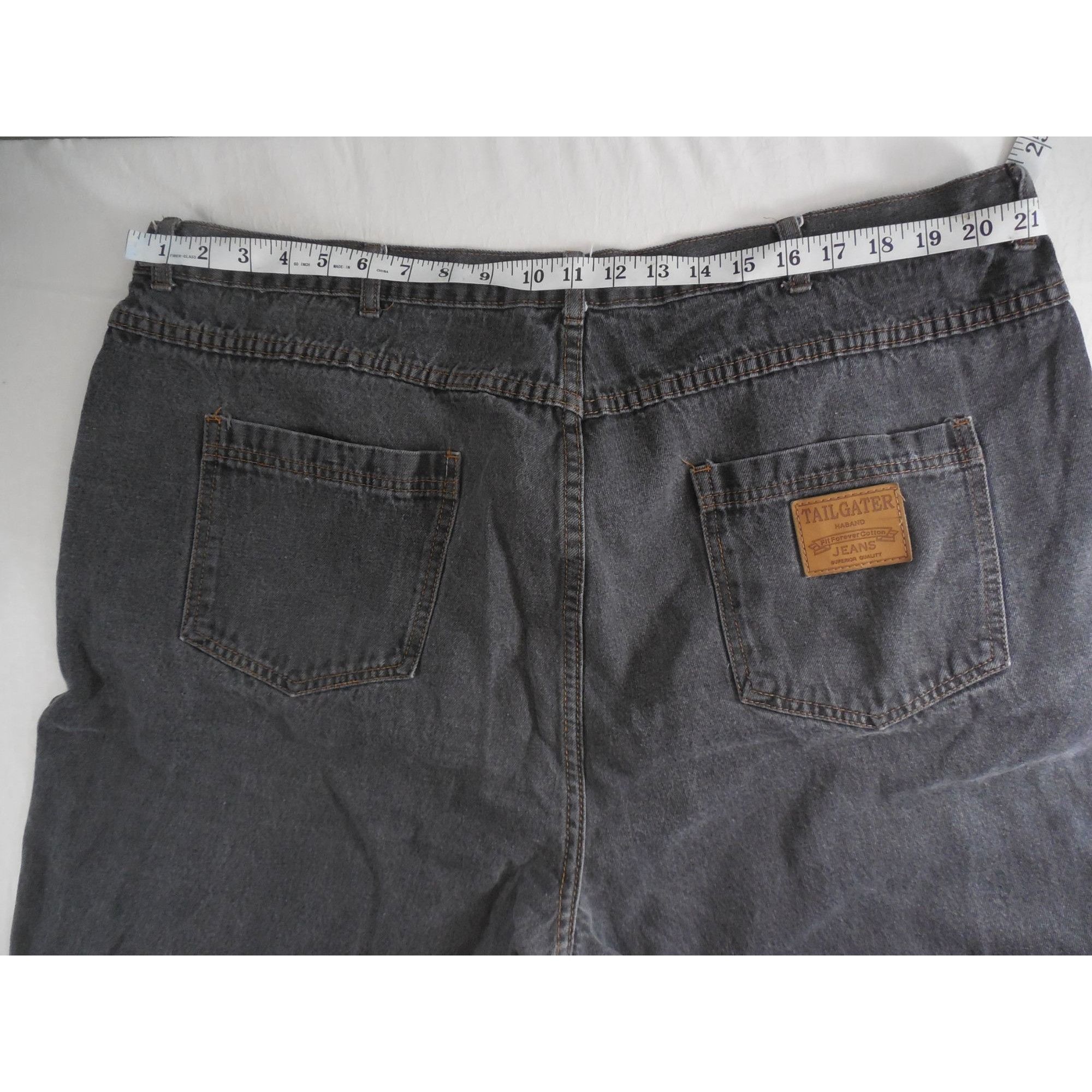 Haband Haband Tailgater Carpenter Jeans Sz 48L Men Charcoal Straigh Size US 44 / EU 60 - 4 Thumbnail