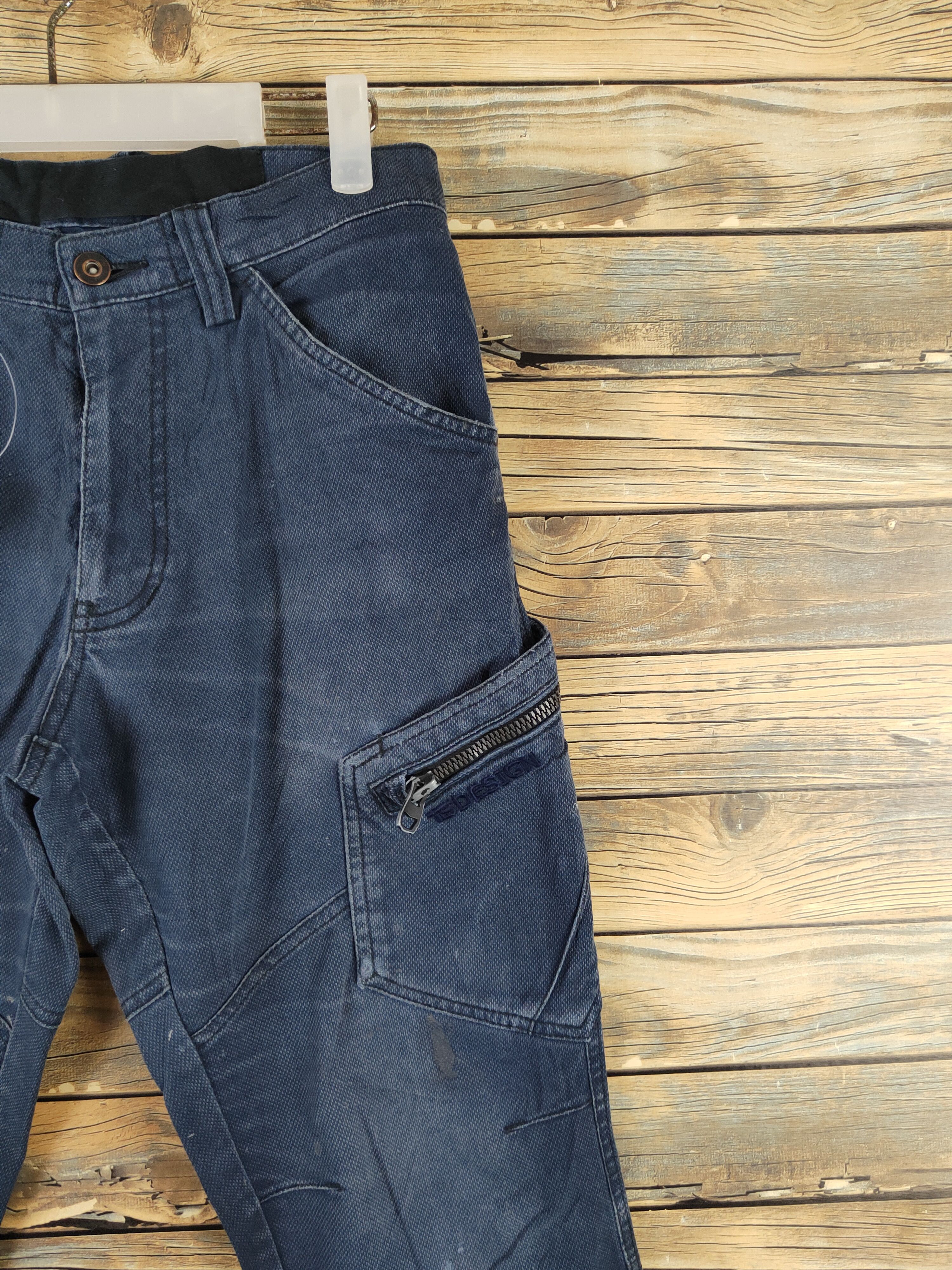Japanese Brand TS Design Navy Multipocket Tactical Cargo Pants #W2220 Size US 30 / EU 46 - 7 Thumbnail